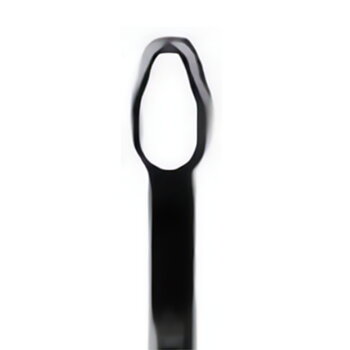 Microscopic HD Mouth Mirror, 3x9mm, Black, UltraThin 0.7mm