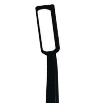 Microscopic HD Mouth Mirror, 3x9mm, Black, Regular 1.5mm