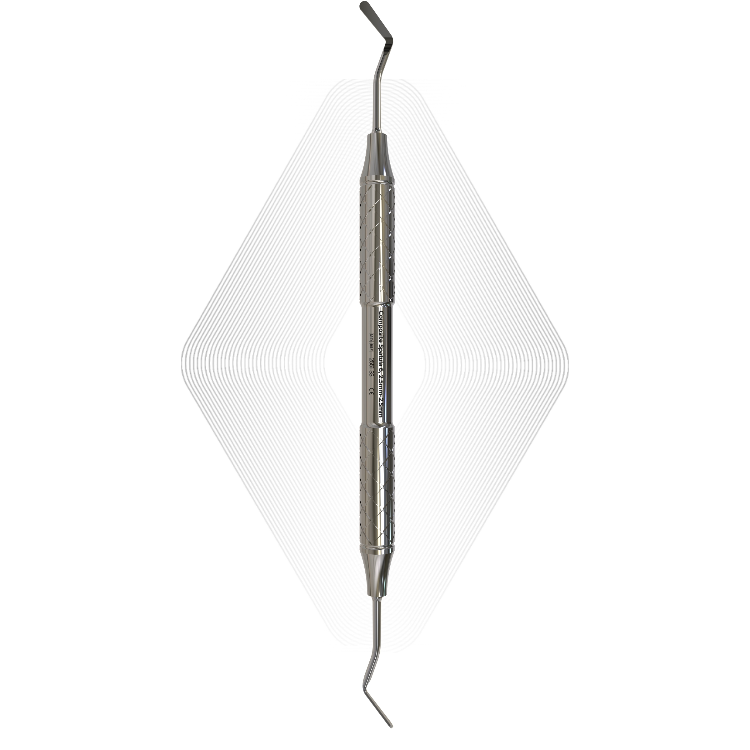 Composite Spatula 6, 2.5mm-2.5mm