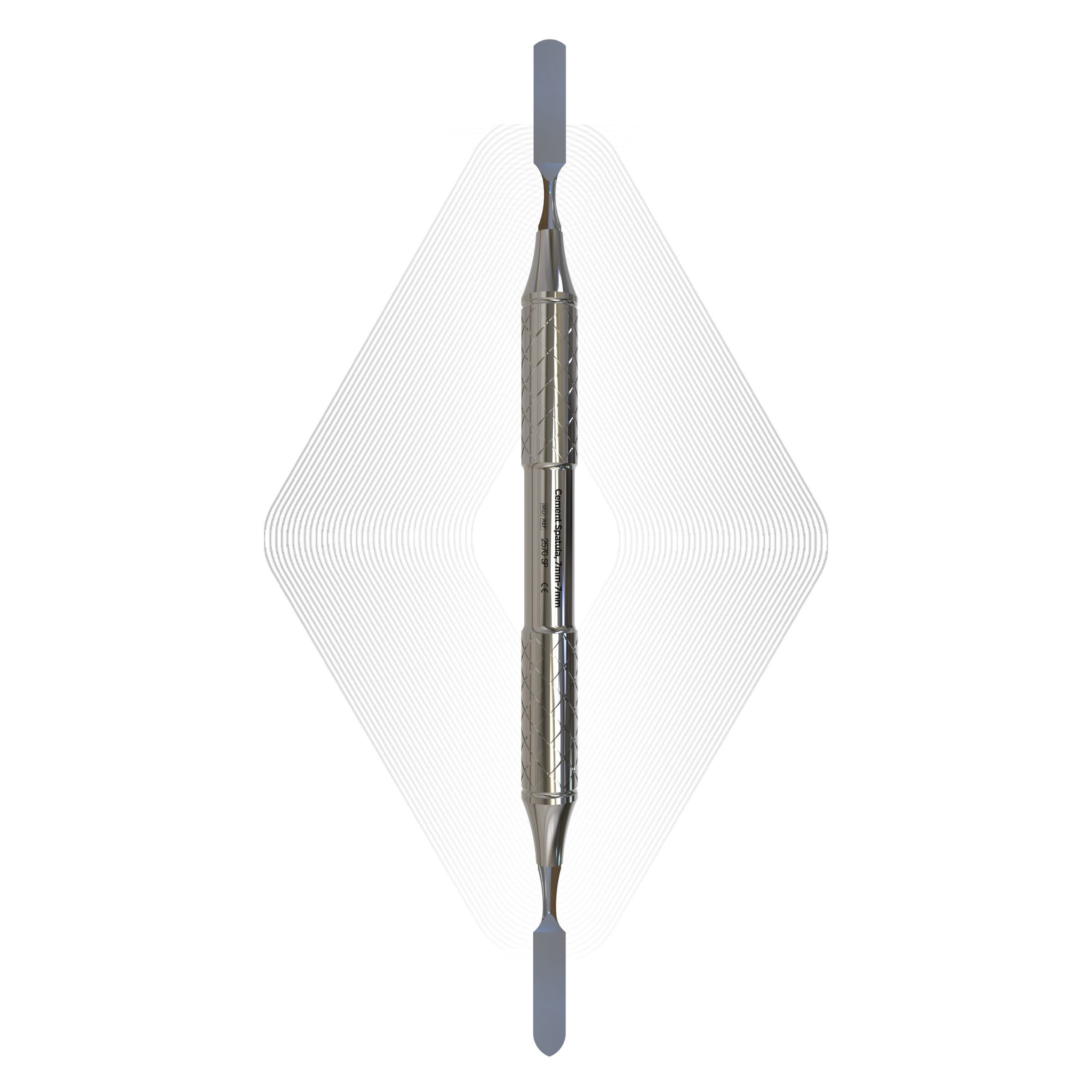 Cement Spatula, 7mm-7mm