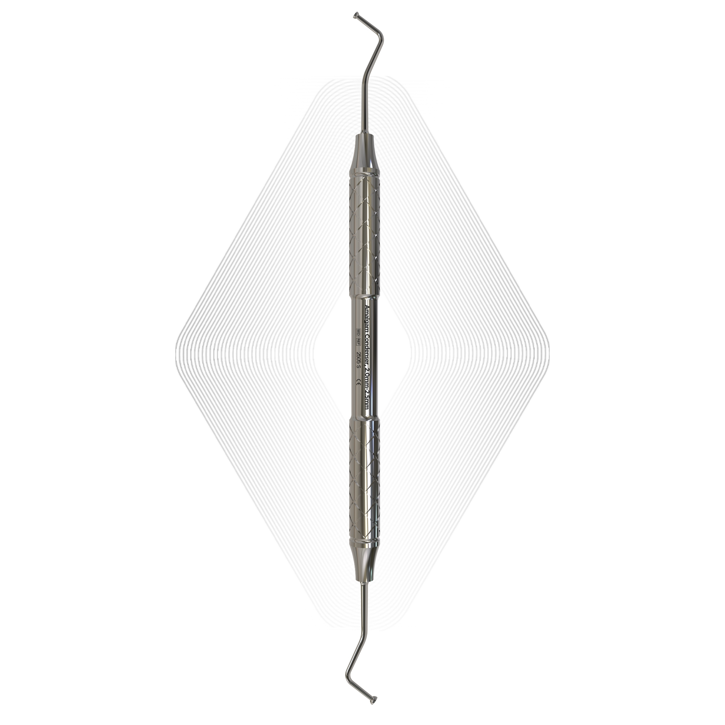 Amalgam Condenser, 2.0mm-2.5mm