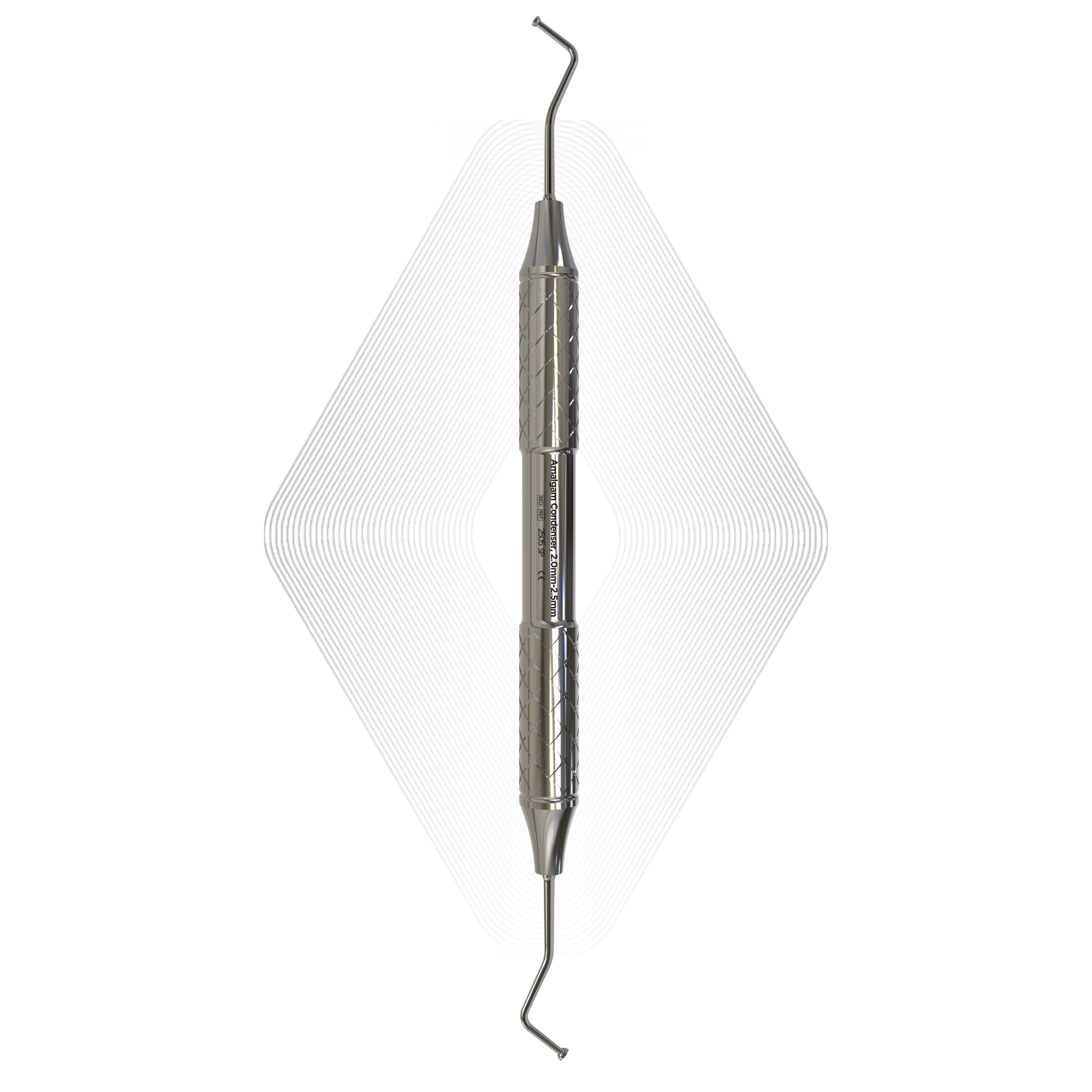 Amalgam Condenser, 2.0mm-2.5mm