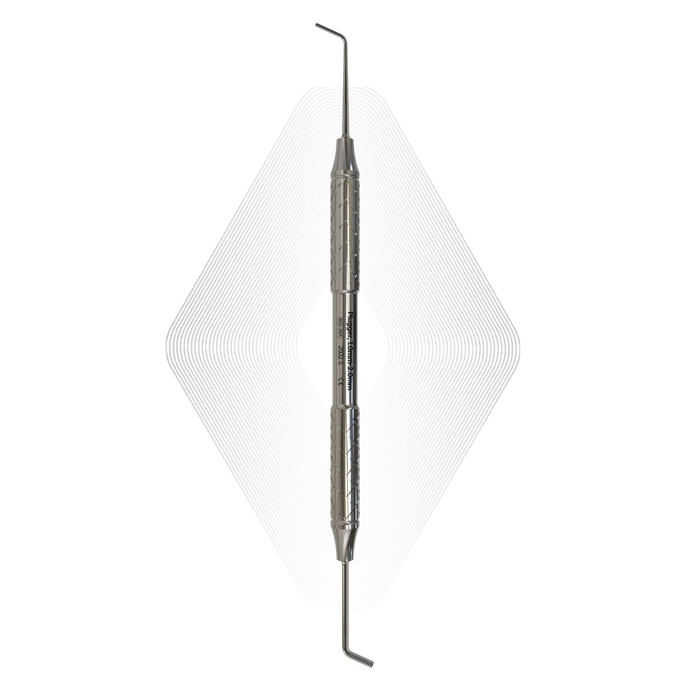 Plugger, 1.0mm-2.0mm