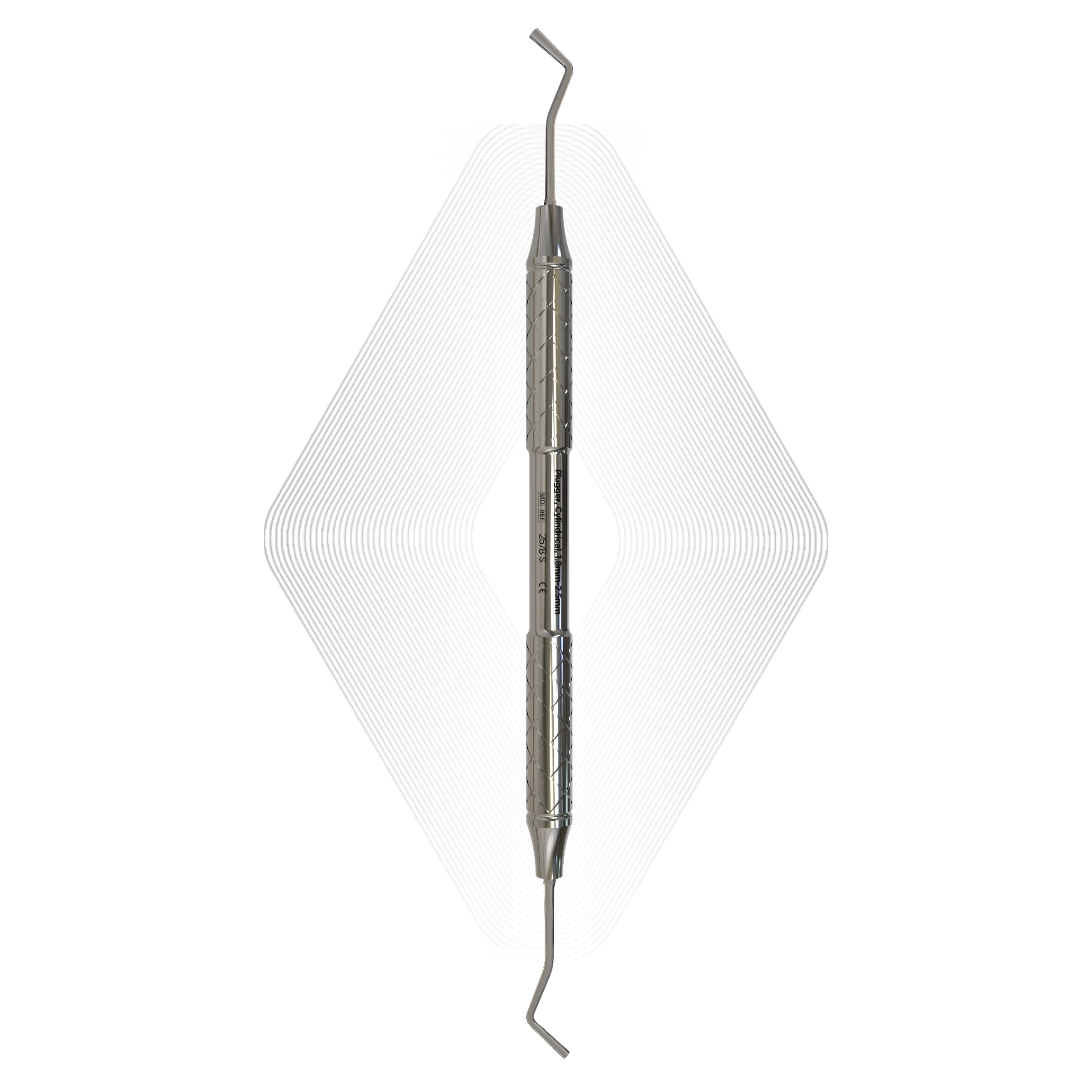 Plugger, Cylindrical, 1.8mm-2.5mm
