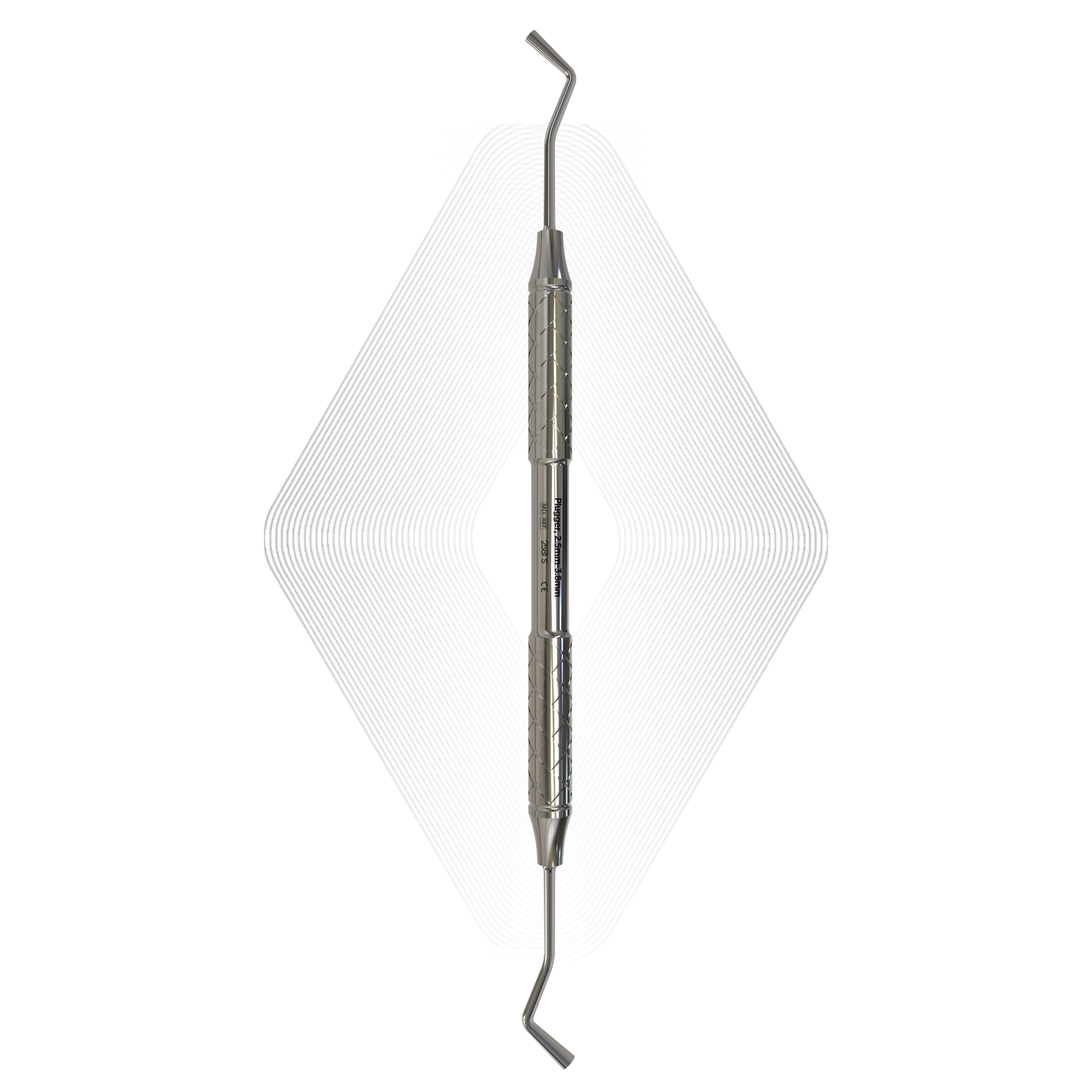 Plugger, 2.5mm-3.8mm