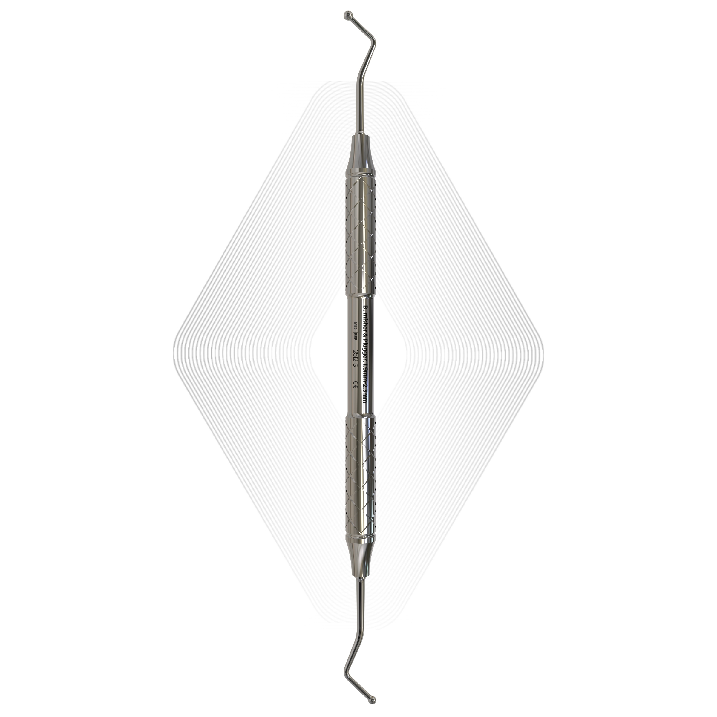 Burnisher & Plugger, 1.9mm-2.3mm
