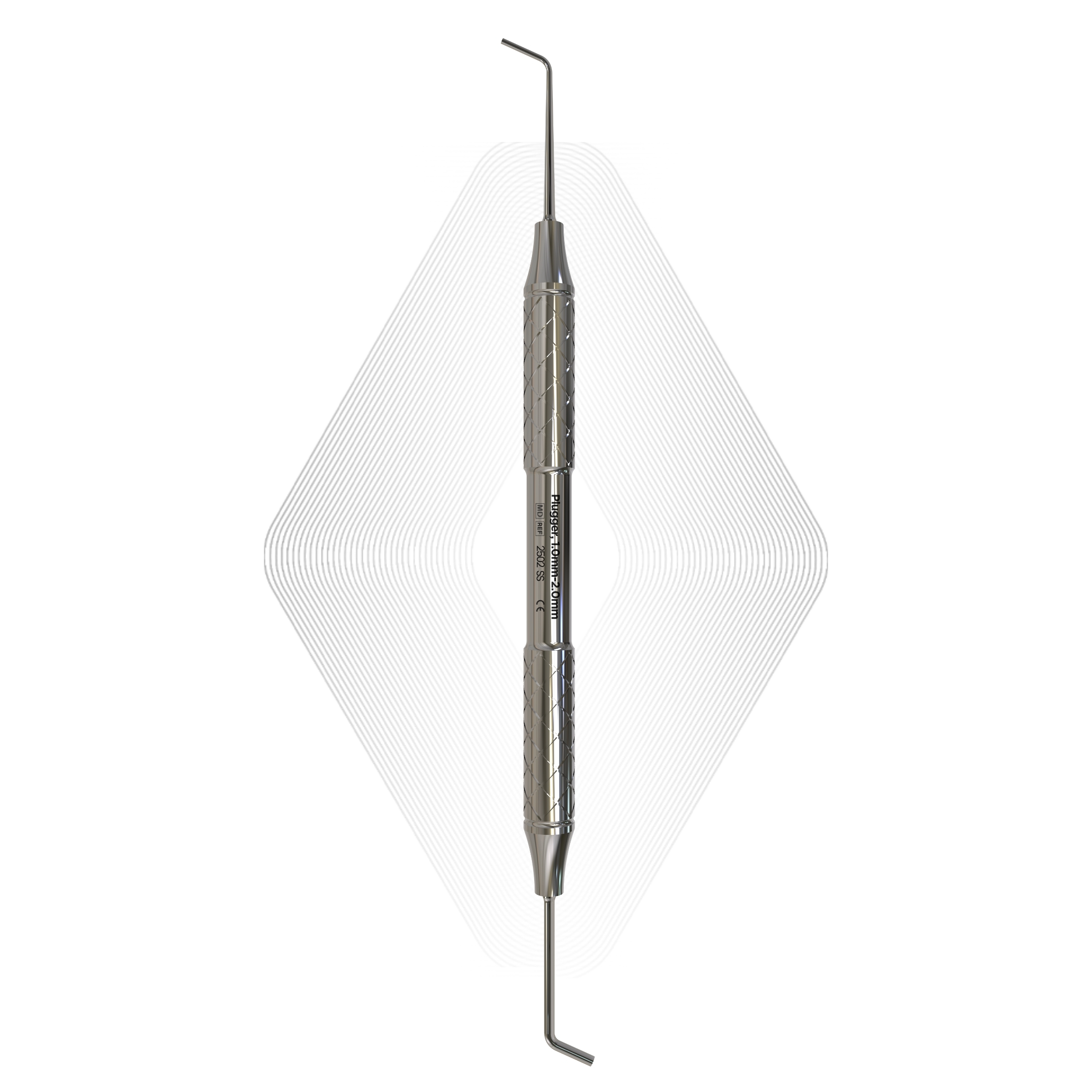 Plugger, 1.0mm-2.0mm