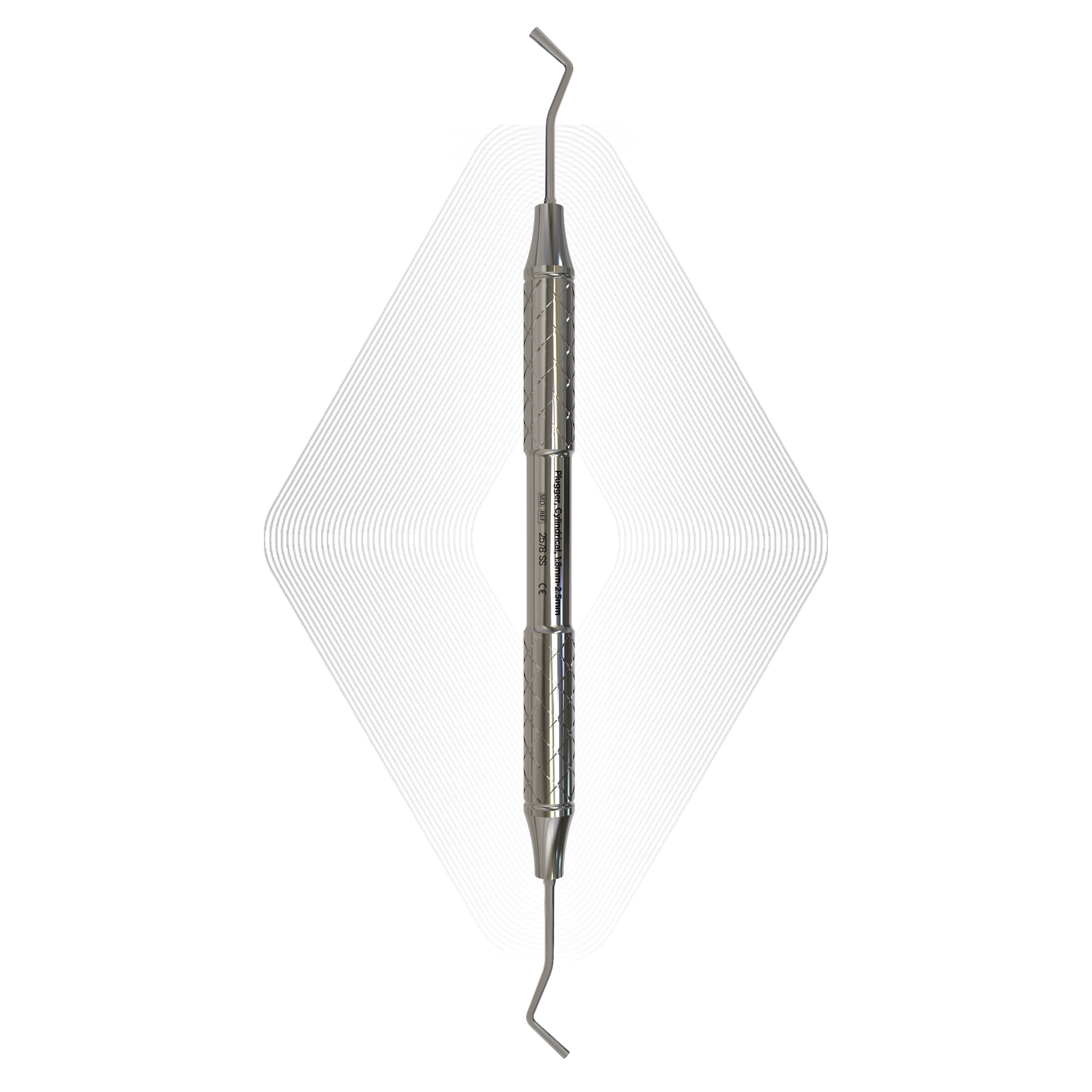 Plugger, Cylindrical, 1.8mm-2.5mm