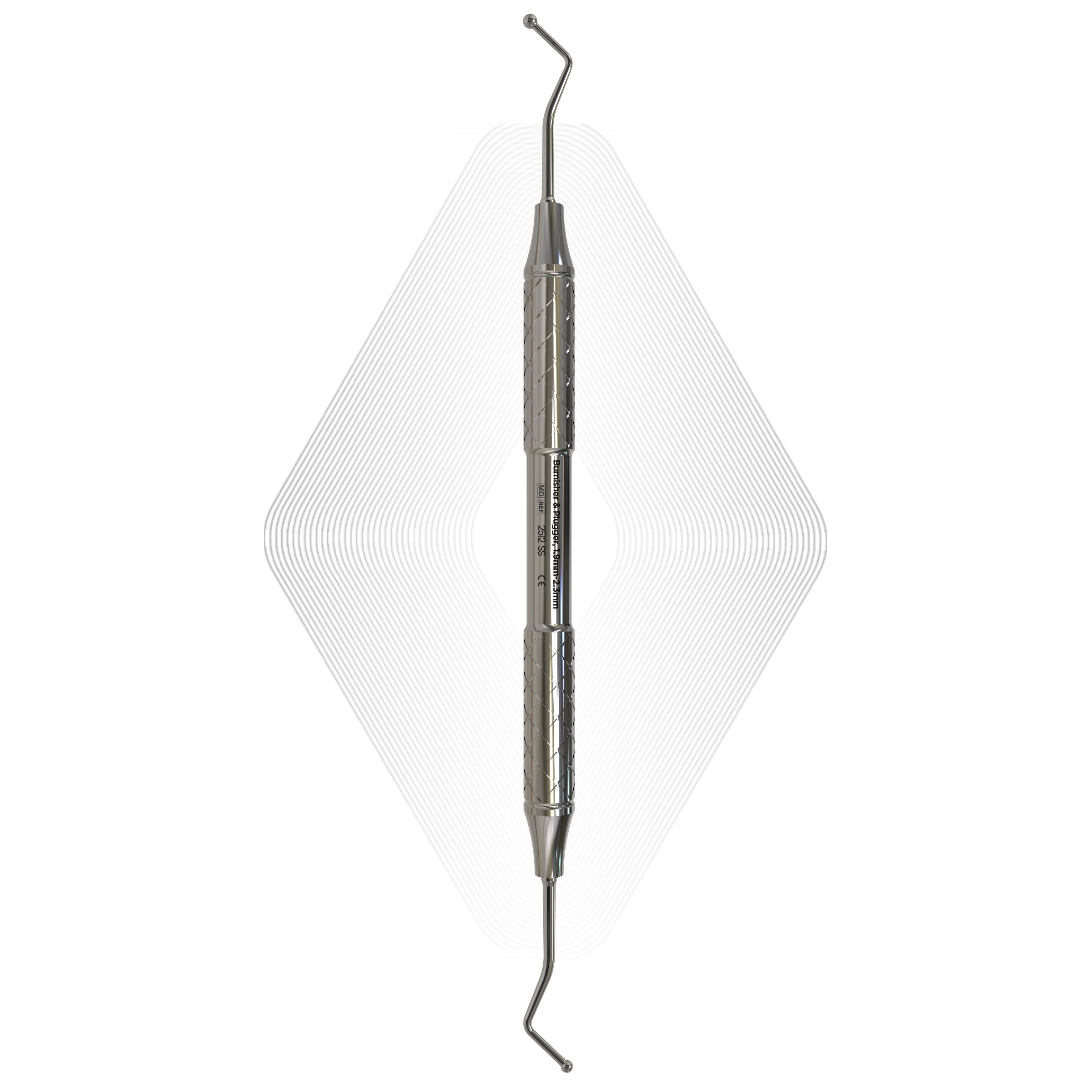 Burnisher & Plugger, 1.9mm-2.3mm