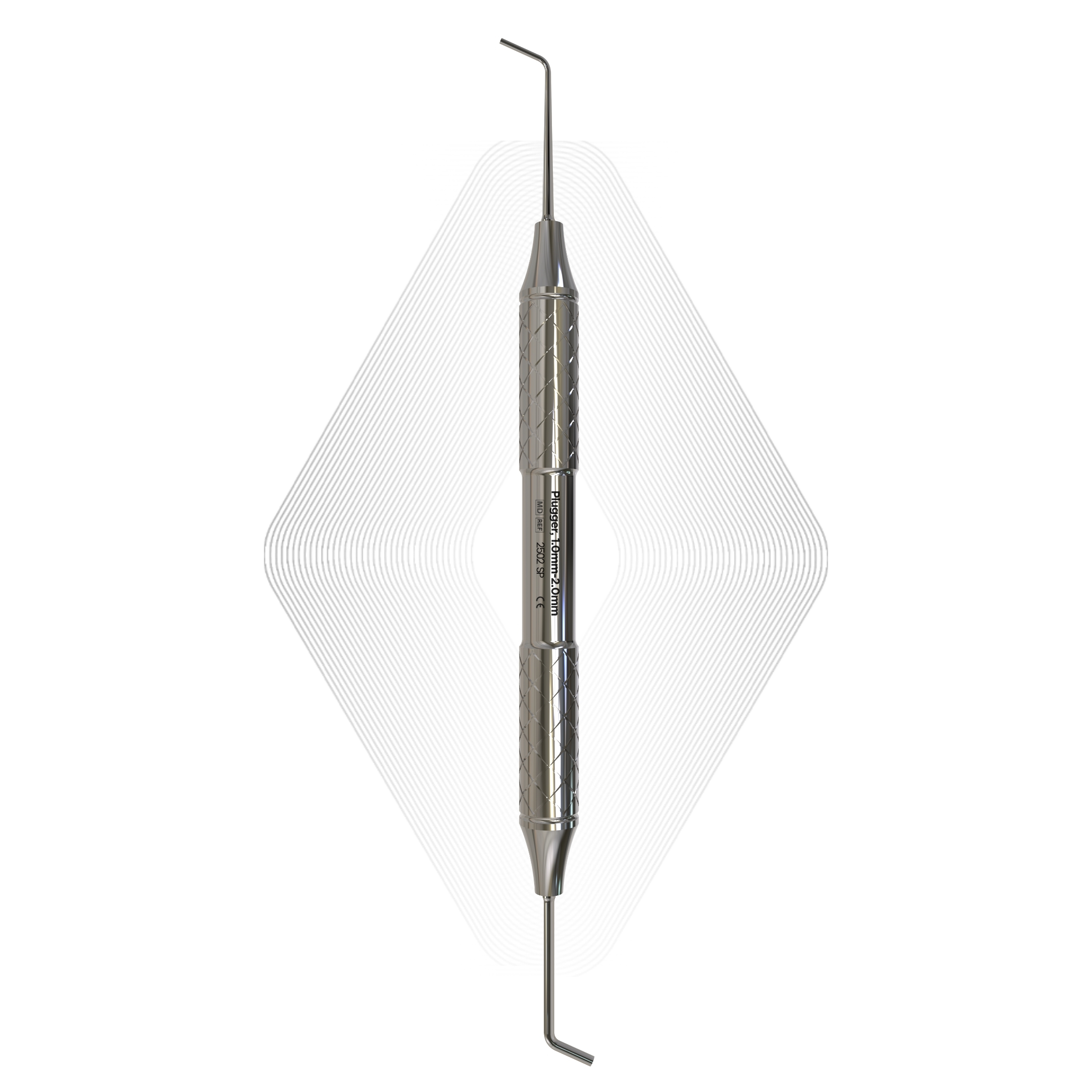 Plugger, 1.0mm-2.0mm