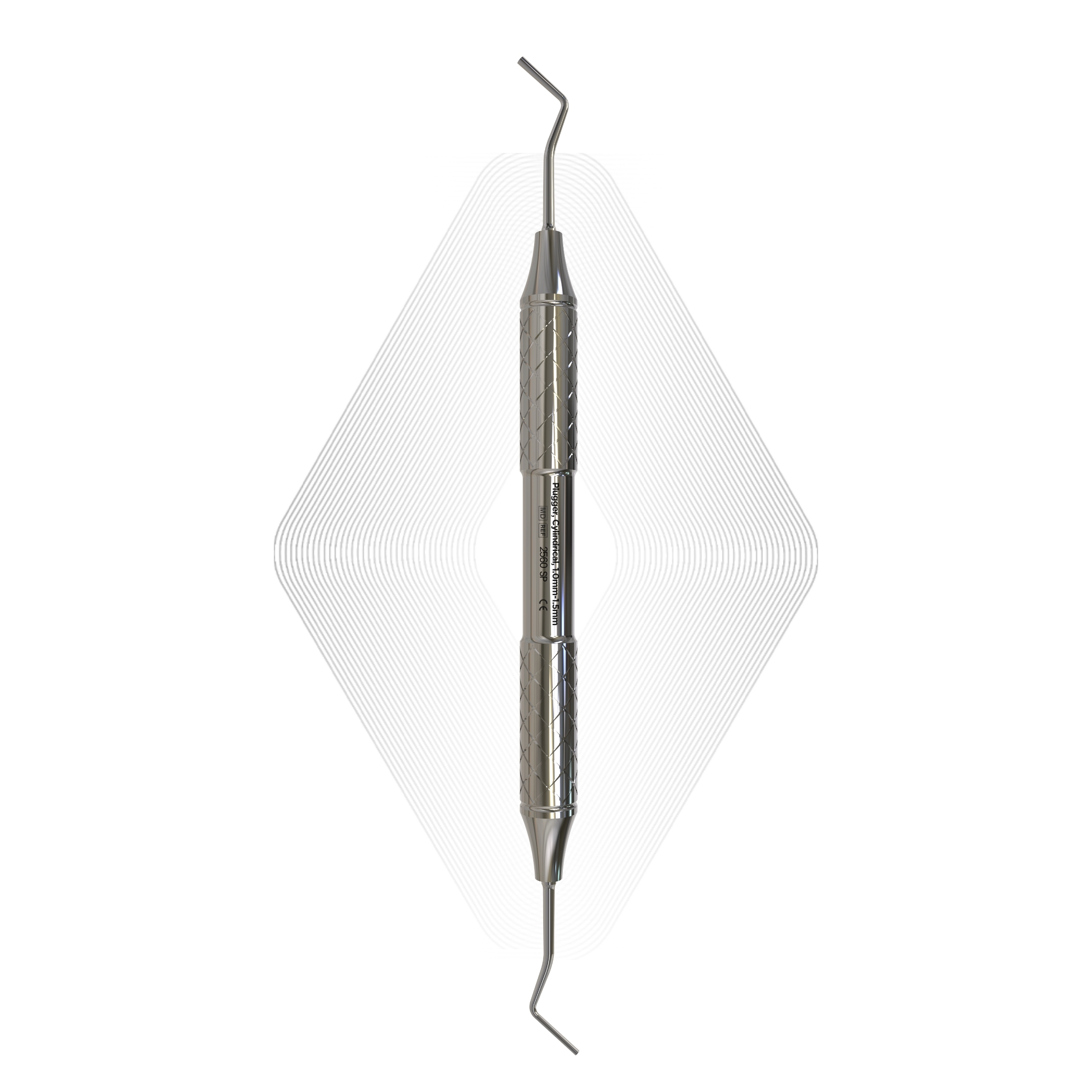 Plugger, Cylindrical, 1.0mm-1.5mm