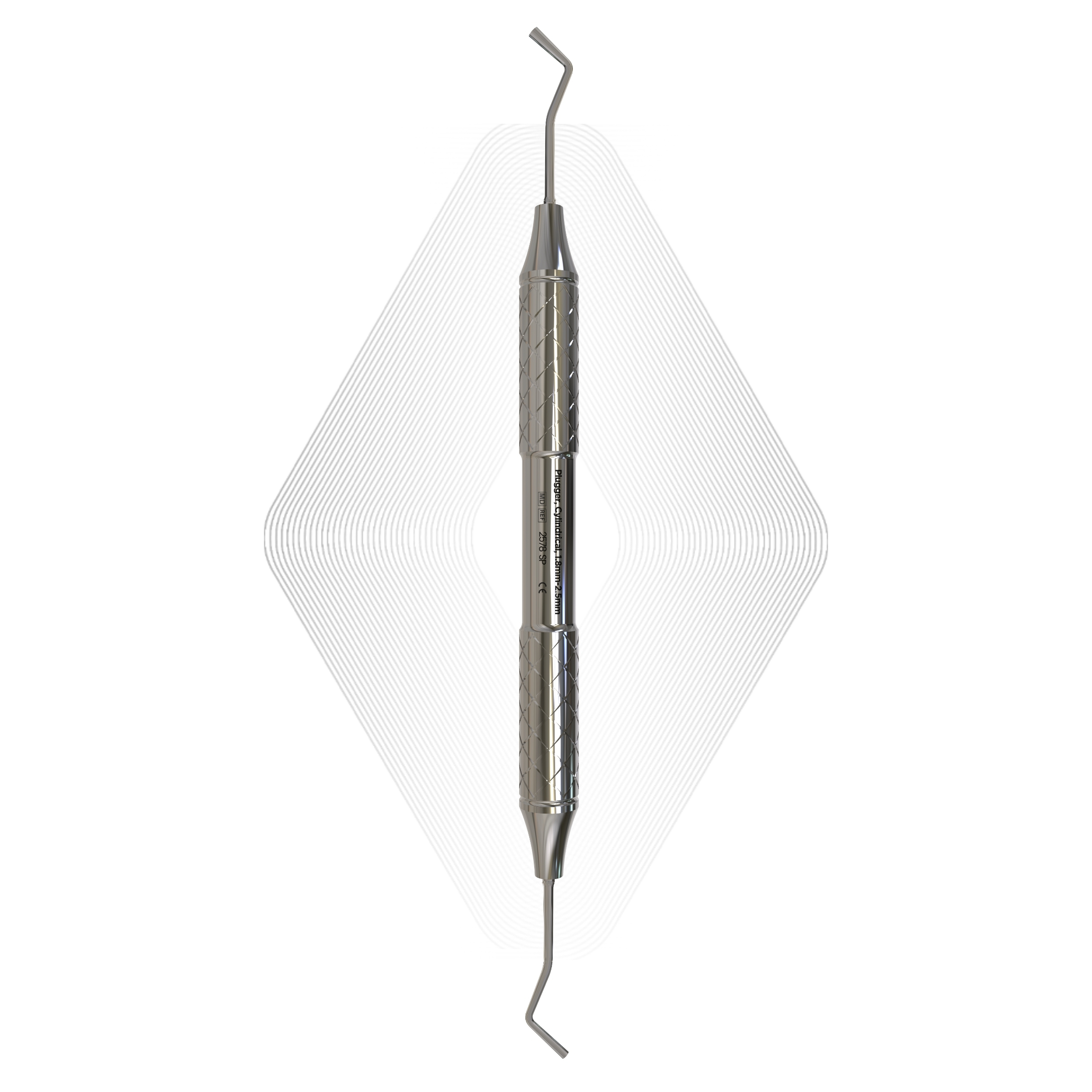 Plugger, Cylindrical, 1.8mm-2.5mm
