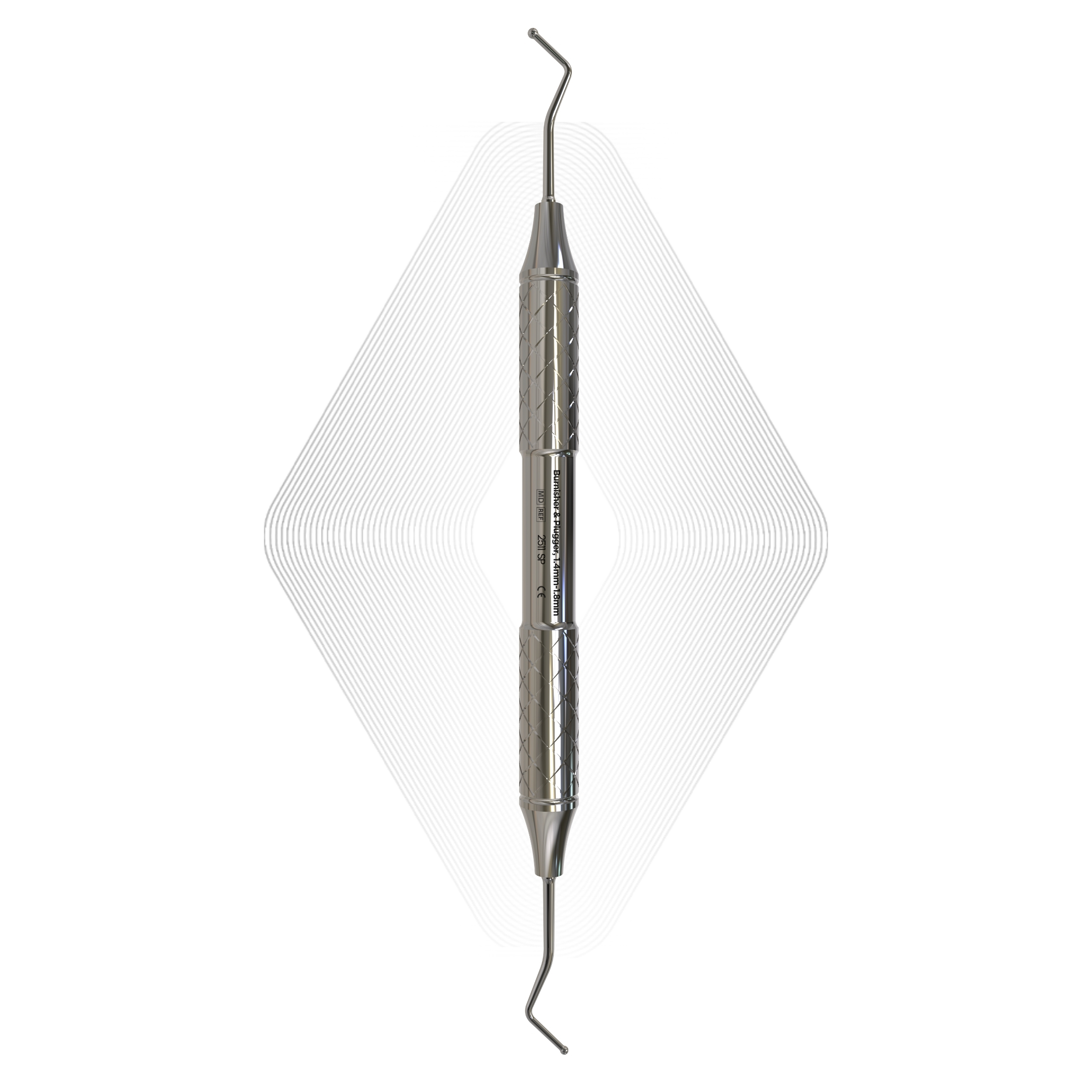 Burnisher & Plugger, 1.4mm-1.8mm