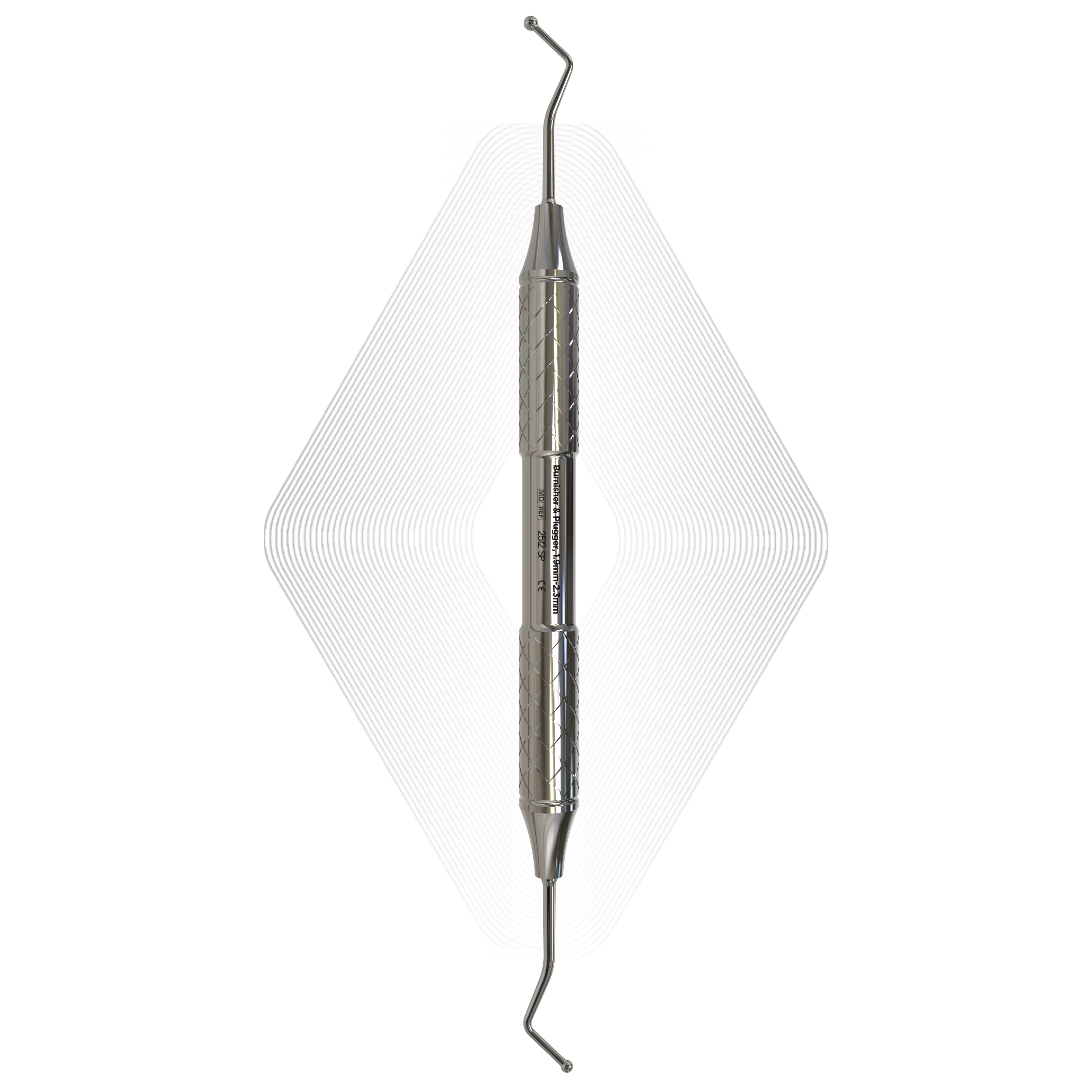 Burnisher & Plugger, 1.9mm-2.3mm
