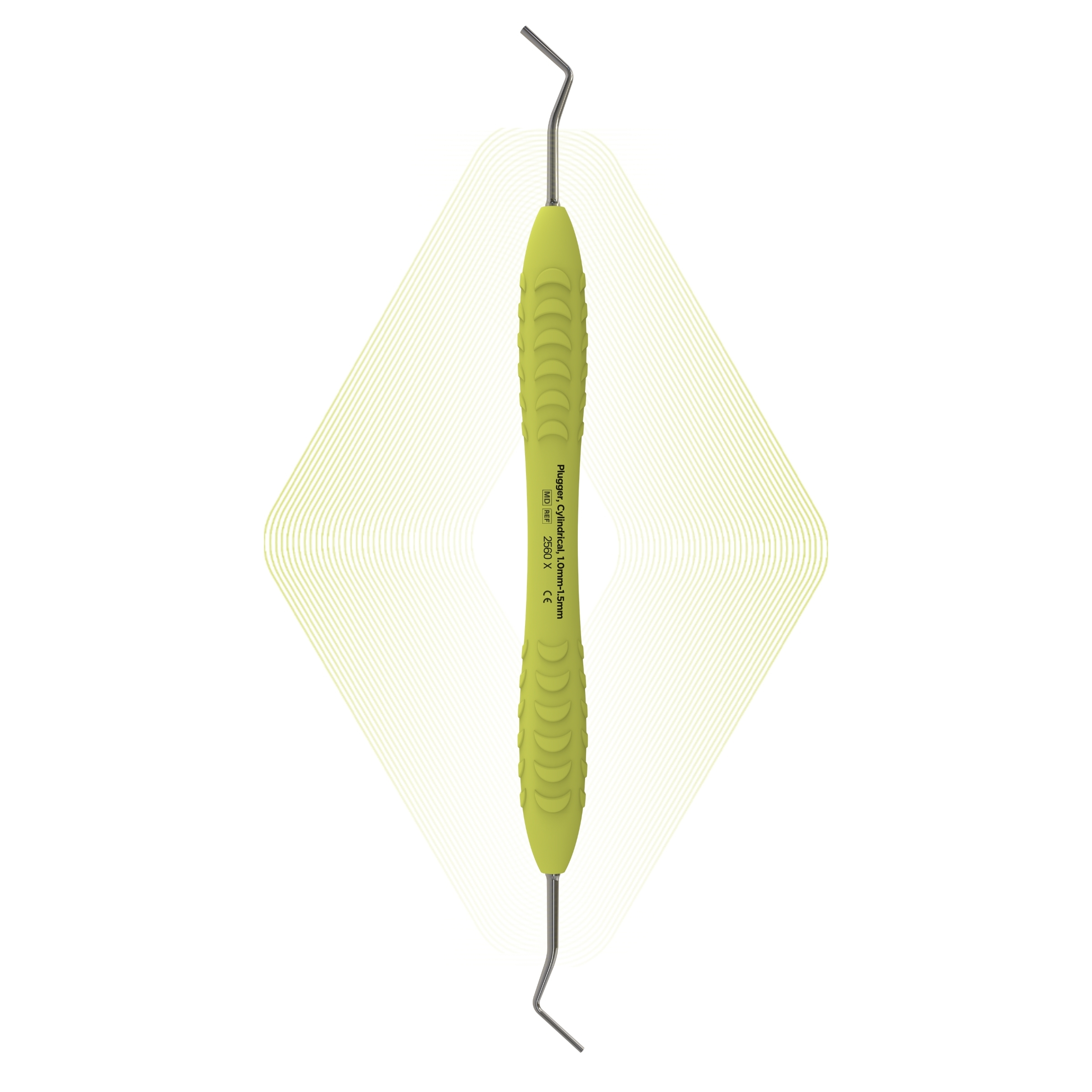 Plugger, Cylindrical, 1.0mm-1.5mm