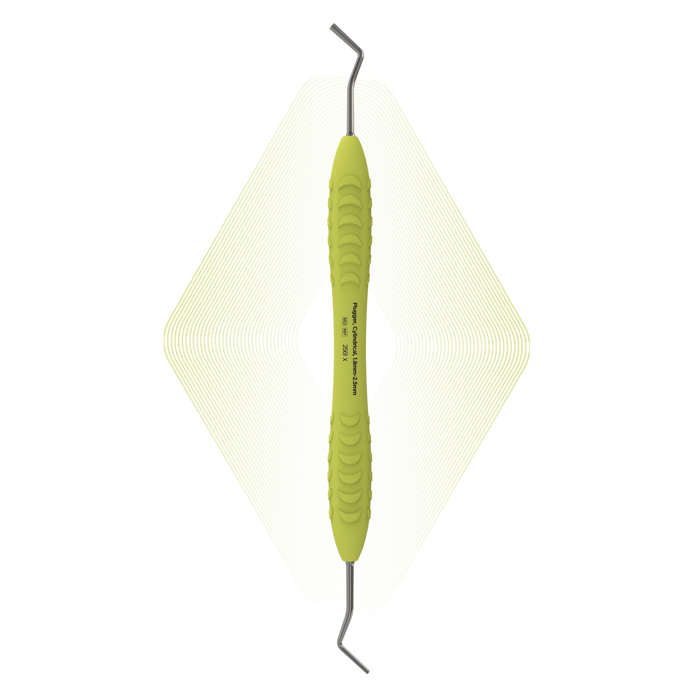 Plugger, Cylindrical, 1.8mm-2.5mm