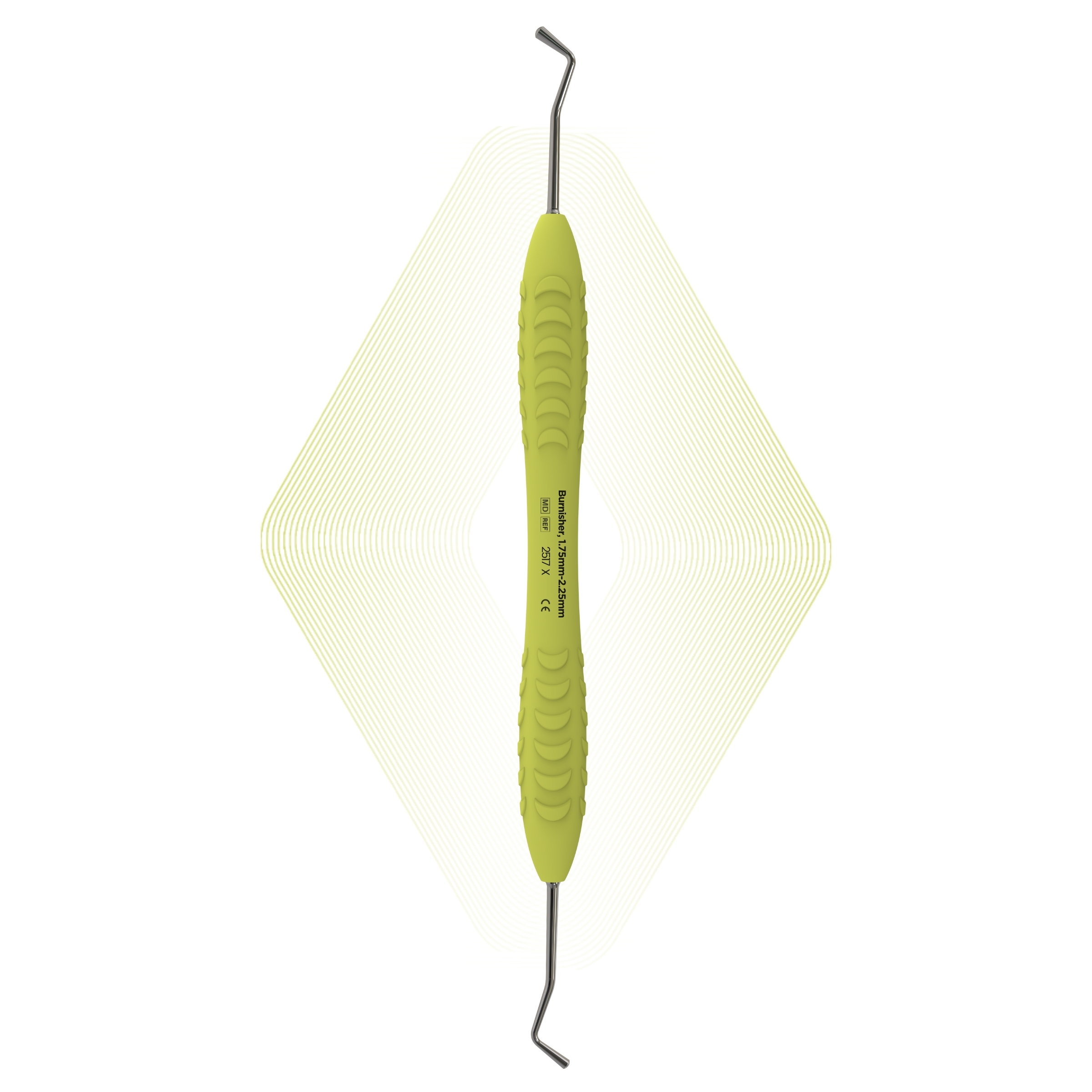 Burnisher, 1.75mm-2.25mm