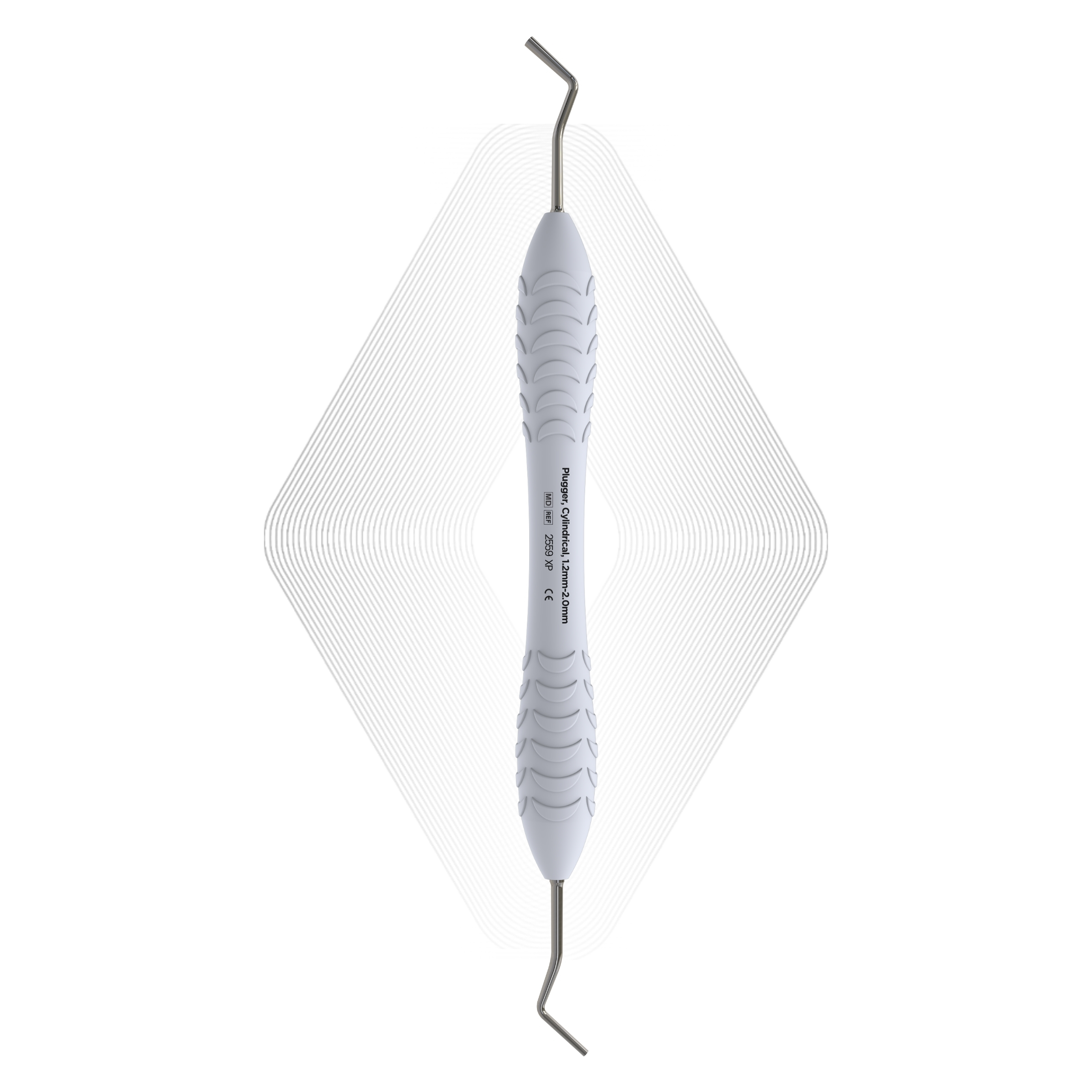 Plugger, Cylindrical, 1.2mm-2.0mm