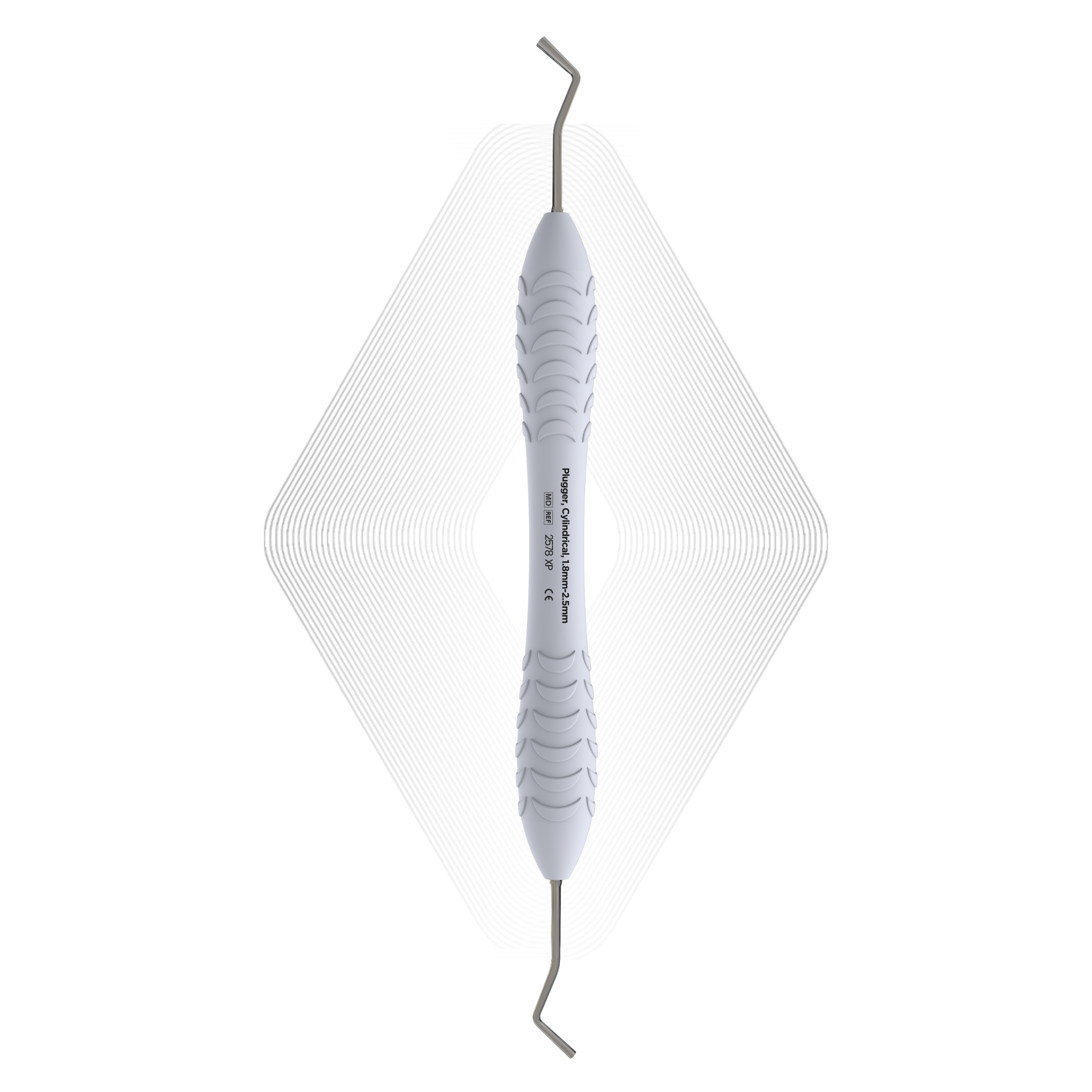 Plugger, Cylindrical, 1.8mm-2.5mm