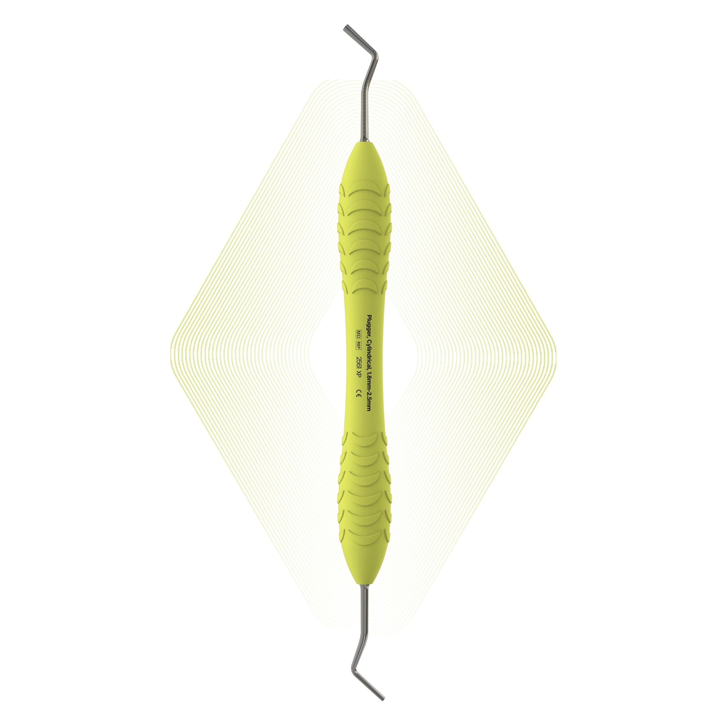 Plugger, Cylindrical, 1.8mm-2.5mm