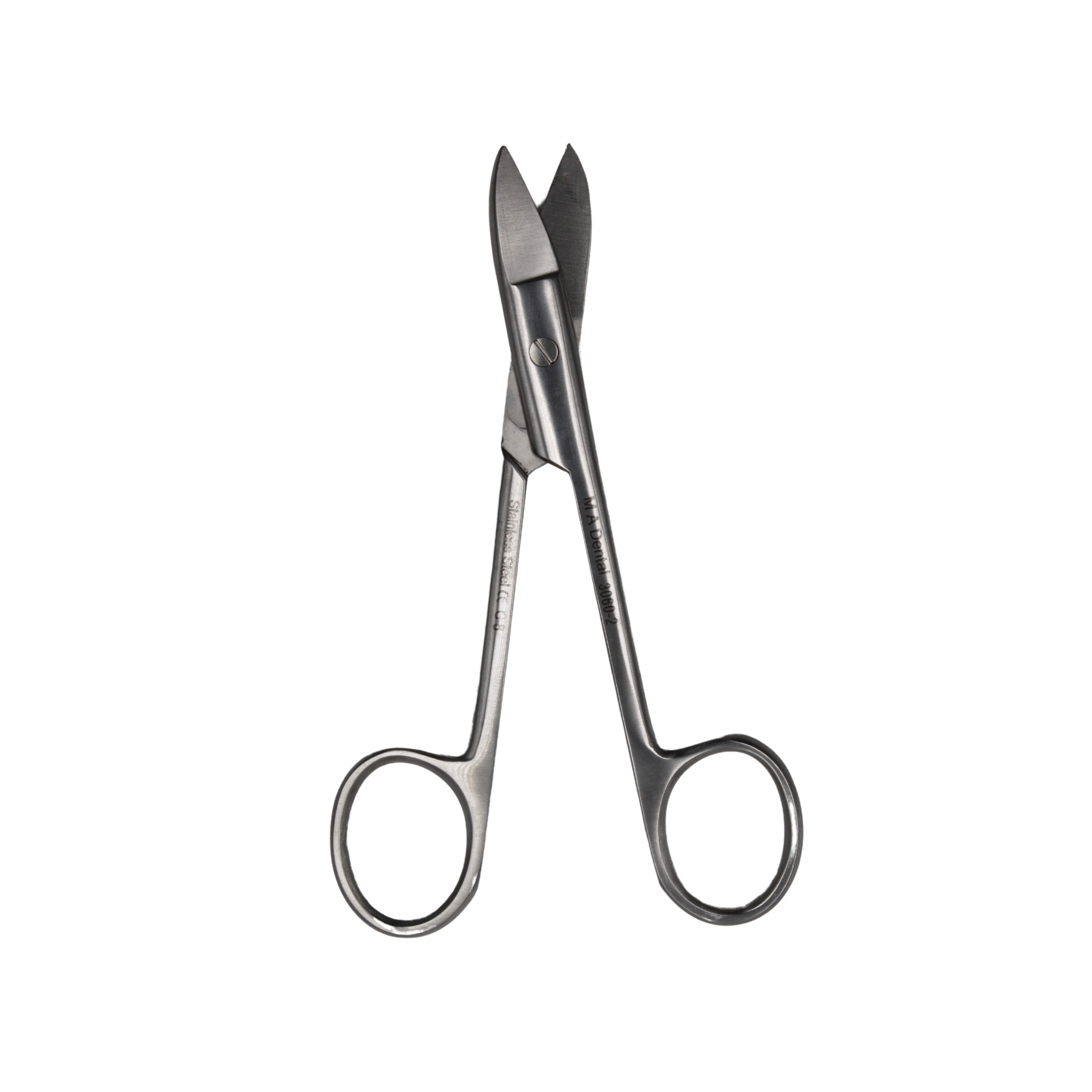 Crown Scissor, BeeBee, Saw Edge, Straight, 13cm