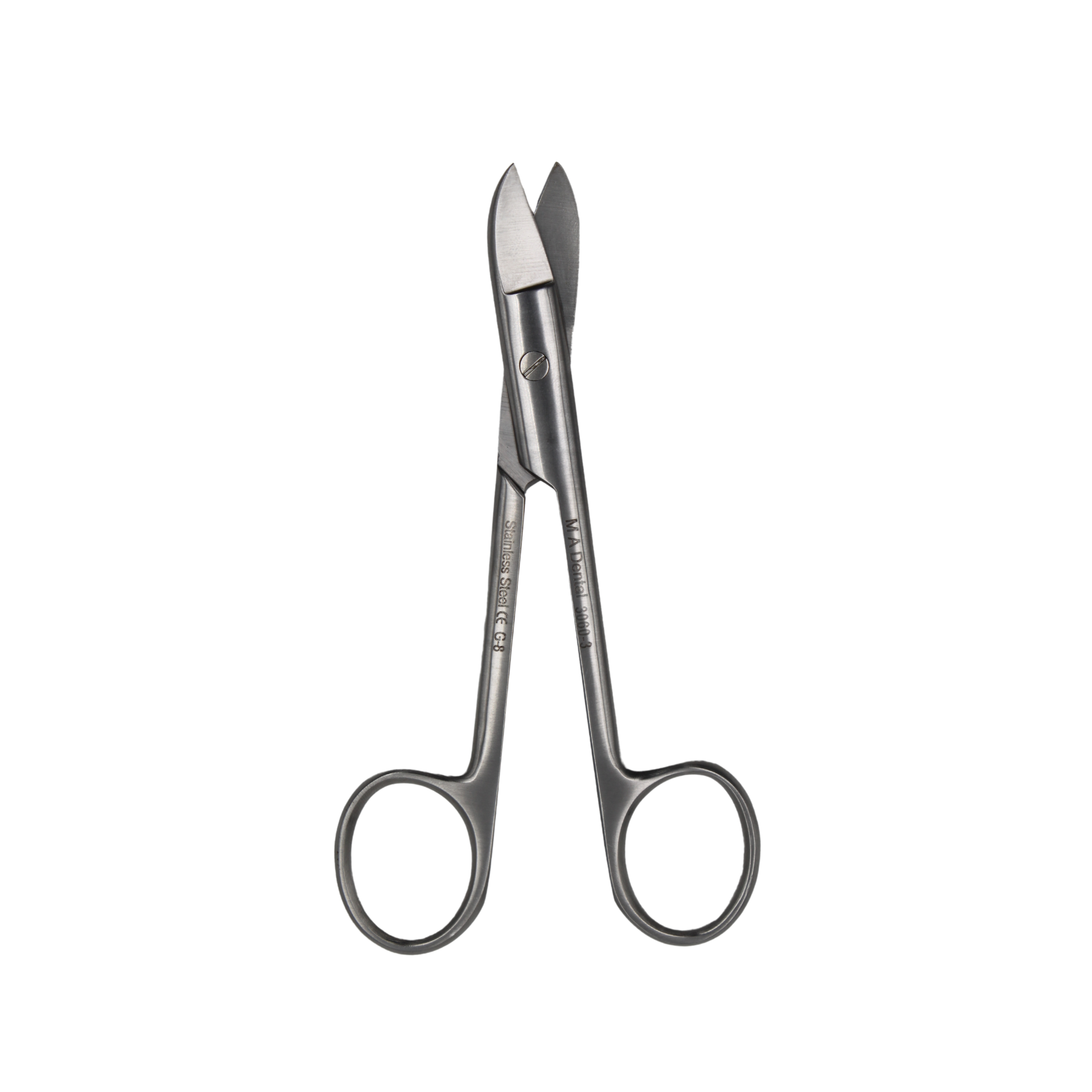 Crown Scissor, BeeBee, Saw Edge, Curved, 13cm