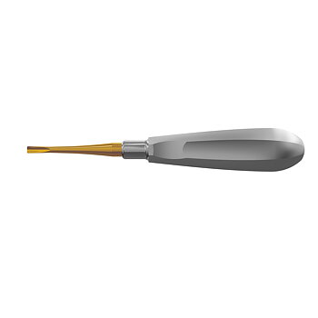 Luxating Elevator Gold, Straight, 4mm