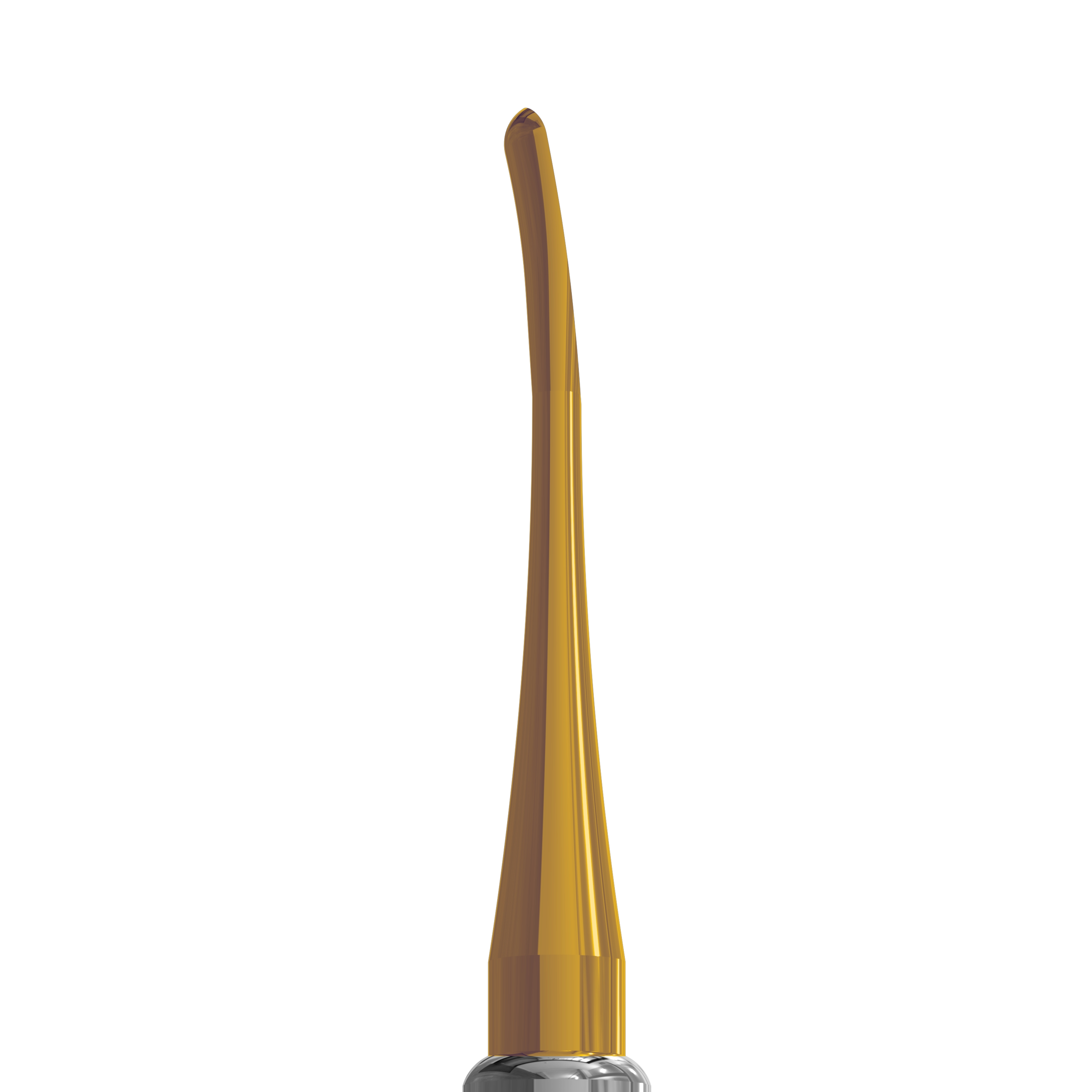 Luxating Elevator Gold, Curved, 5mm - 3
