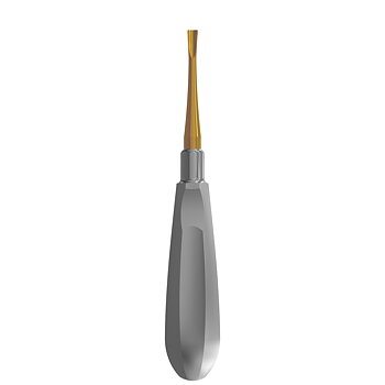 Luxating Elevator Gold, Straight, 5mm