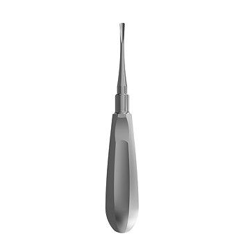 Luxating Elevator, Curved, 4mm