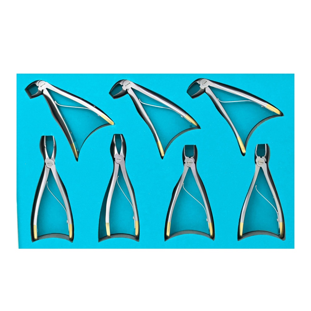 Child extraction forceps kit, 7pcs - 2