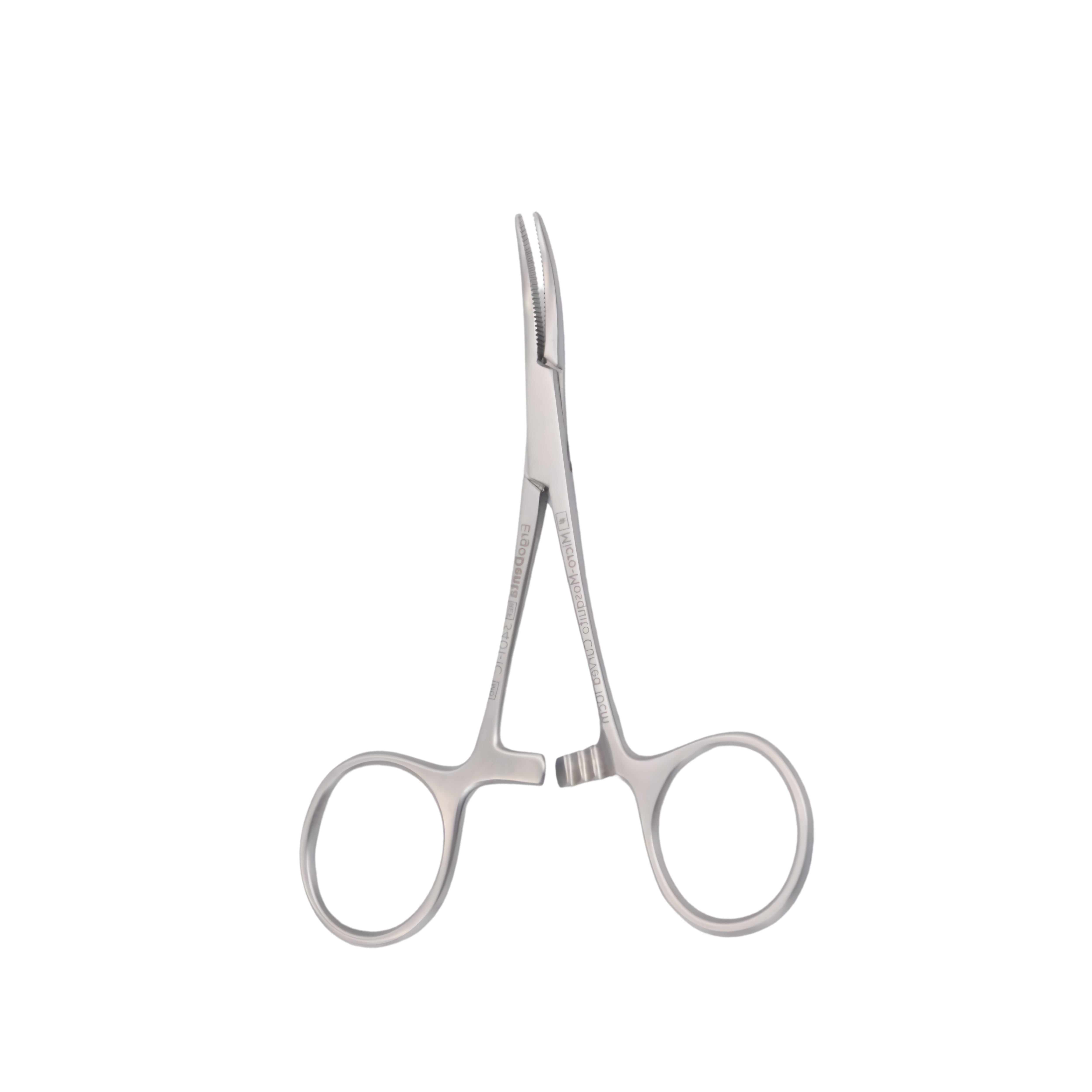 Micro Mosquito Forceps, Curved, 10cm