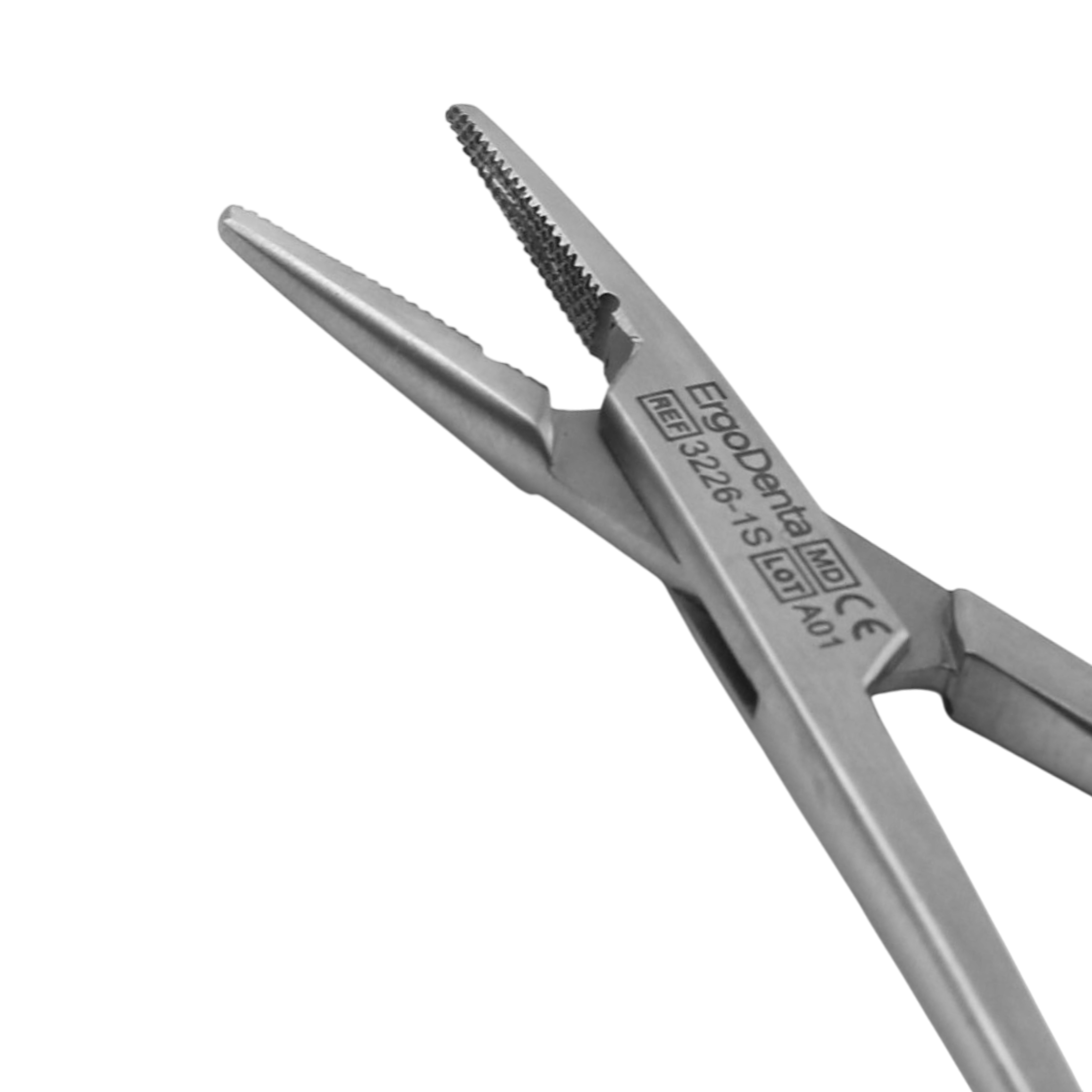 Crile-Wood Needle Holder, Straight, 15cm - 2