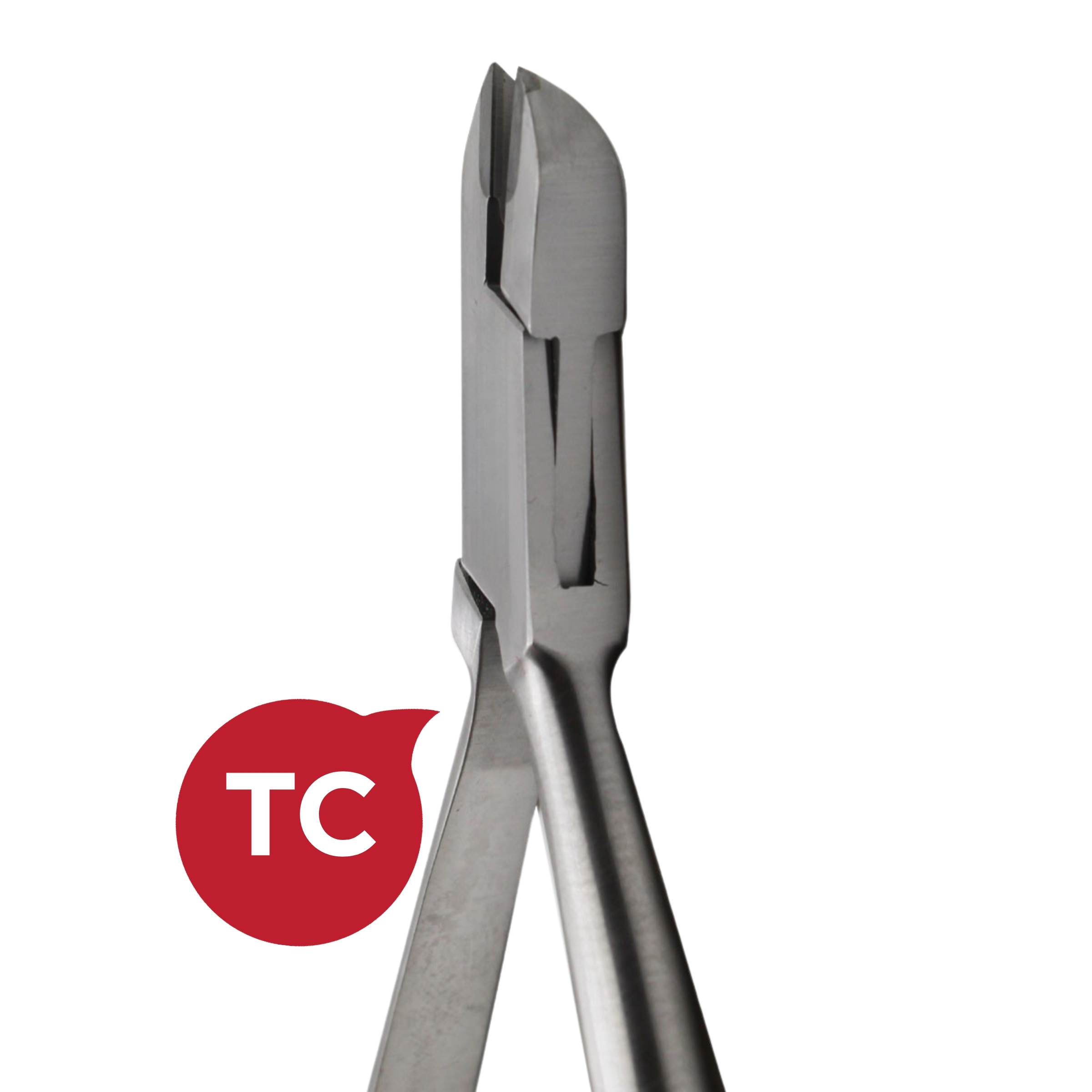Pin & Ligature Wirecutter, max Ø 0.5mm, 13cm,TC