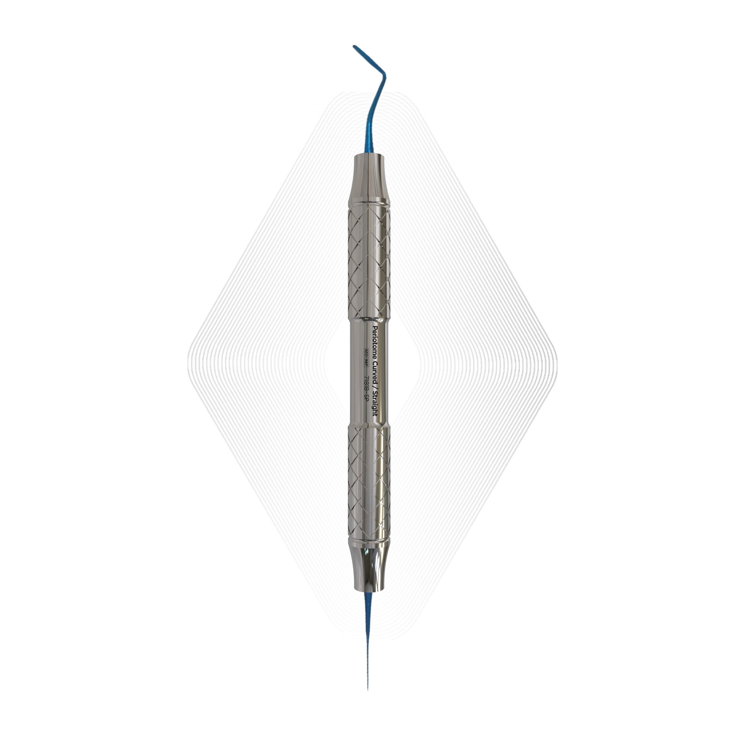 Periotome 1, Curved / Straight, 2.2mm-2.2mm