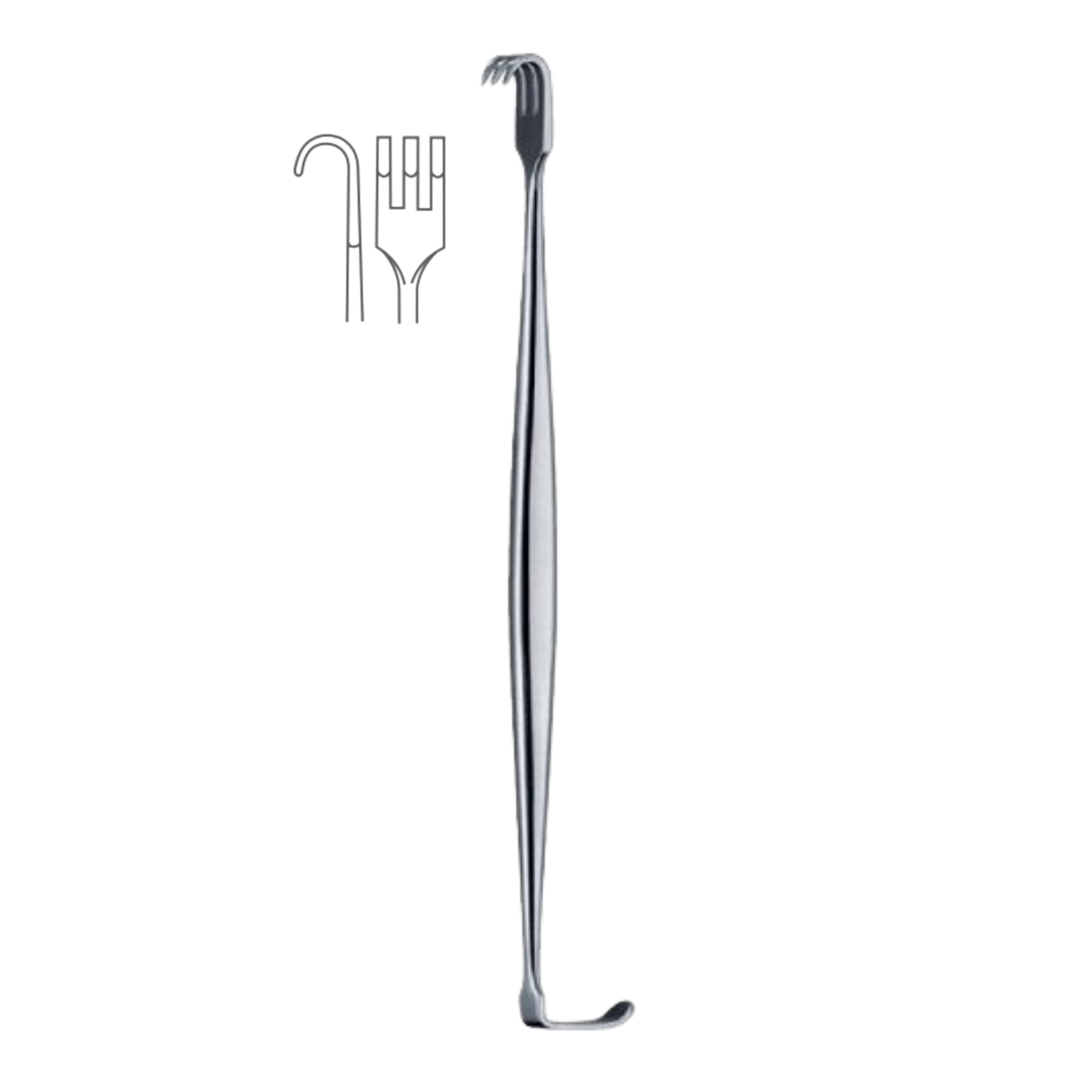 Sean-Miller Retractor, Blunt - 3