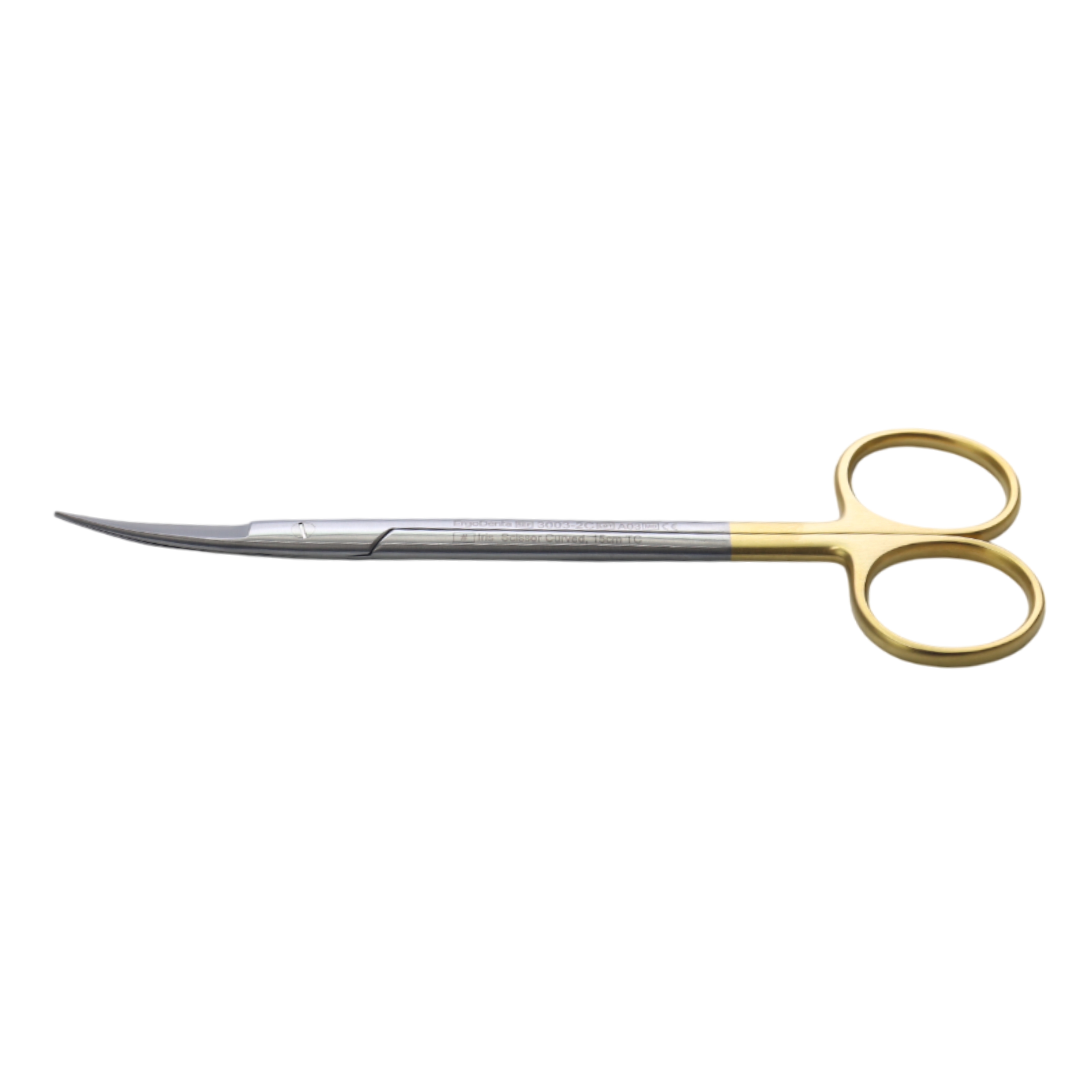 Iris Scissor, Curved, 15cm, TC - 2