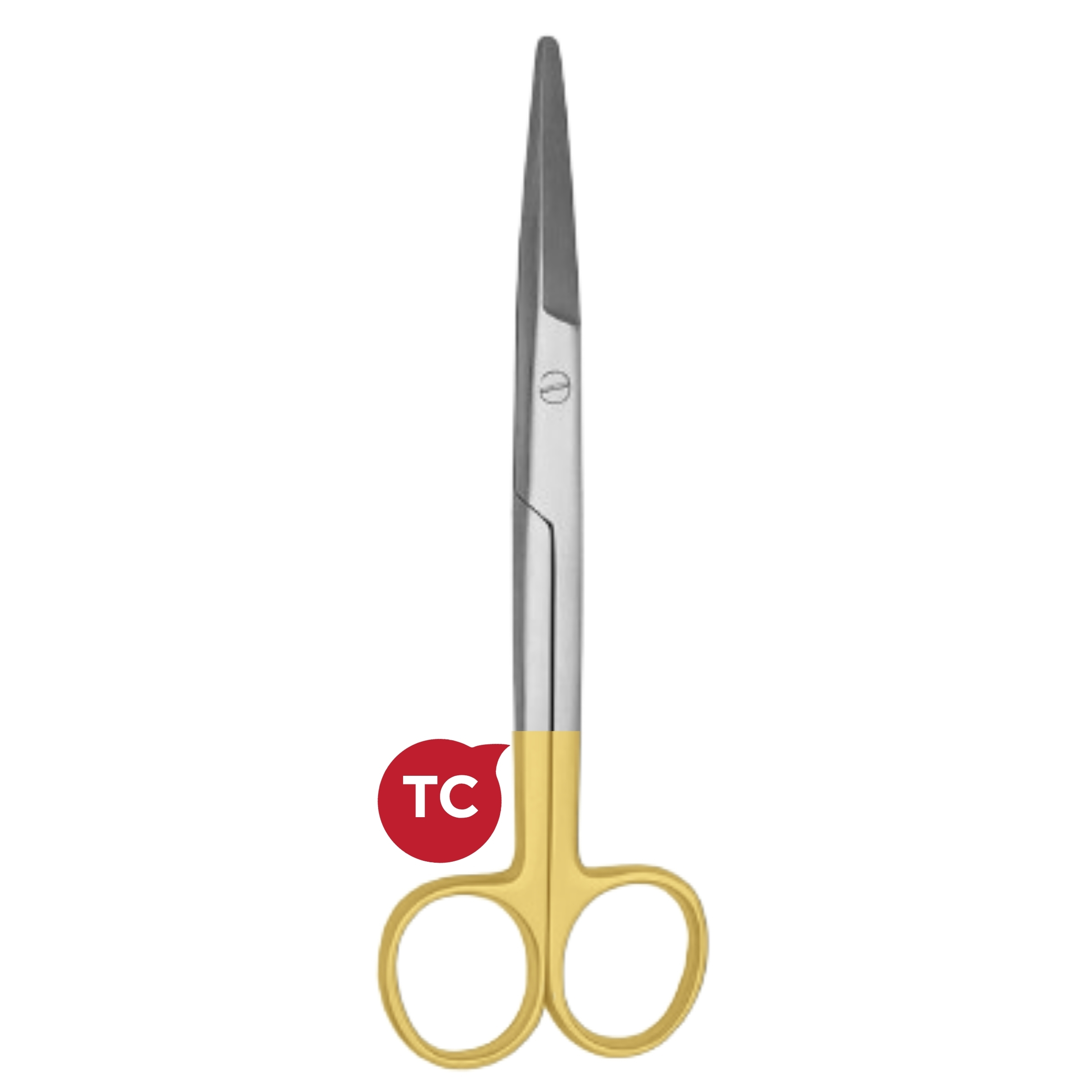 Mayo Scissor, Curved, 14.5cm, TC - 2
