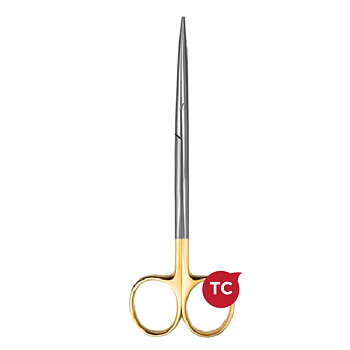 Metzenbaum Fino Scissor, Curved, 14.5cm, TC