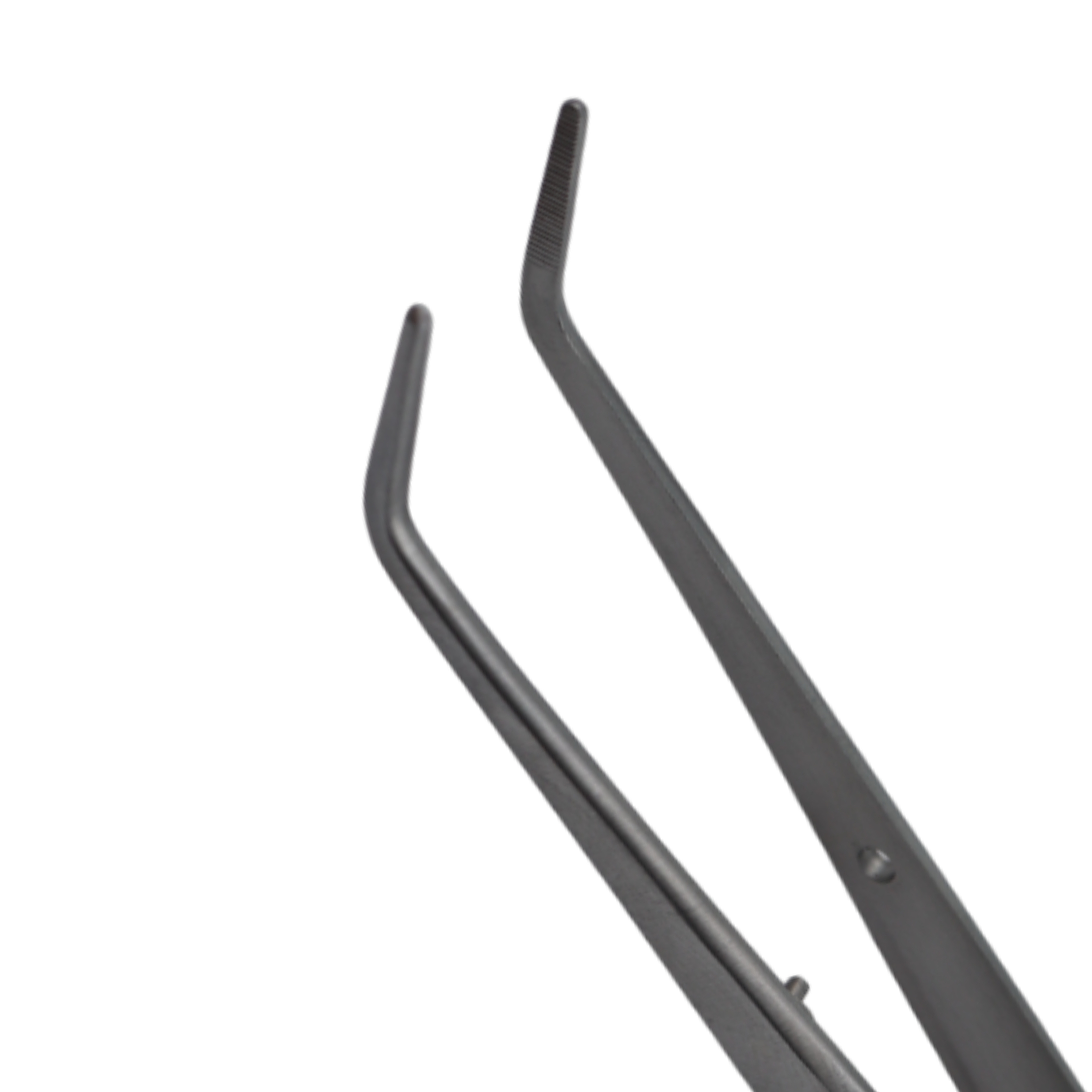 College Tweezer, Long Serrated, 15cm
