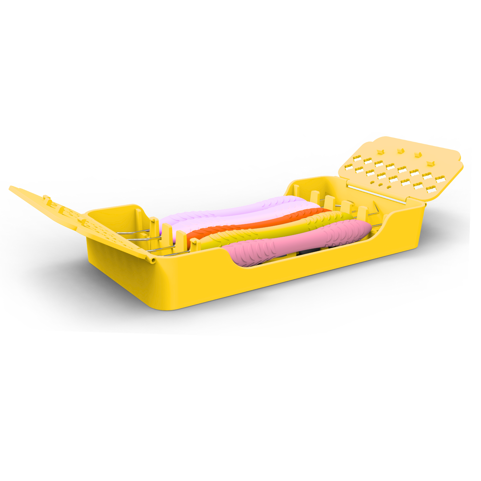 ErgoTray 5 - Yellow - 2