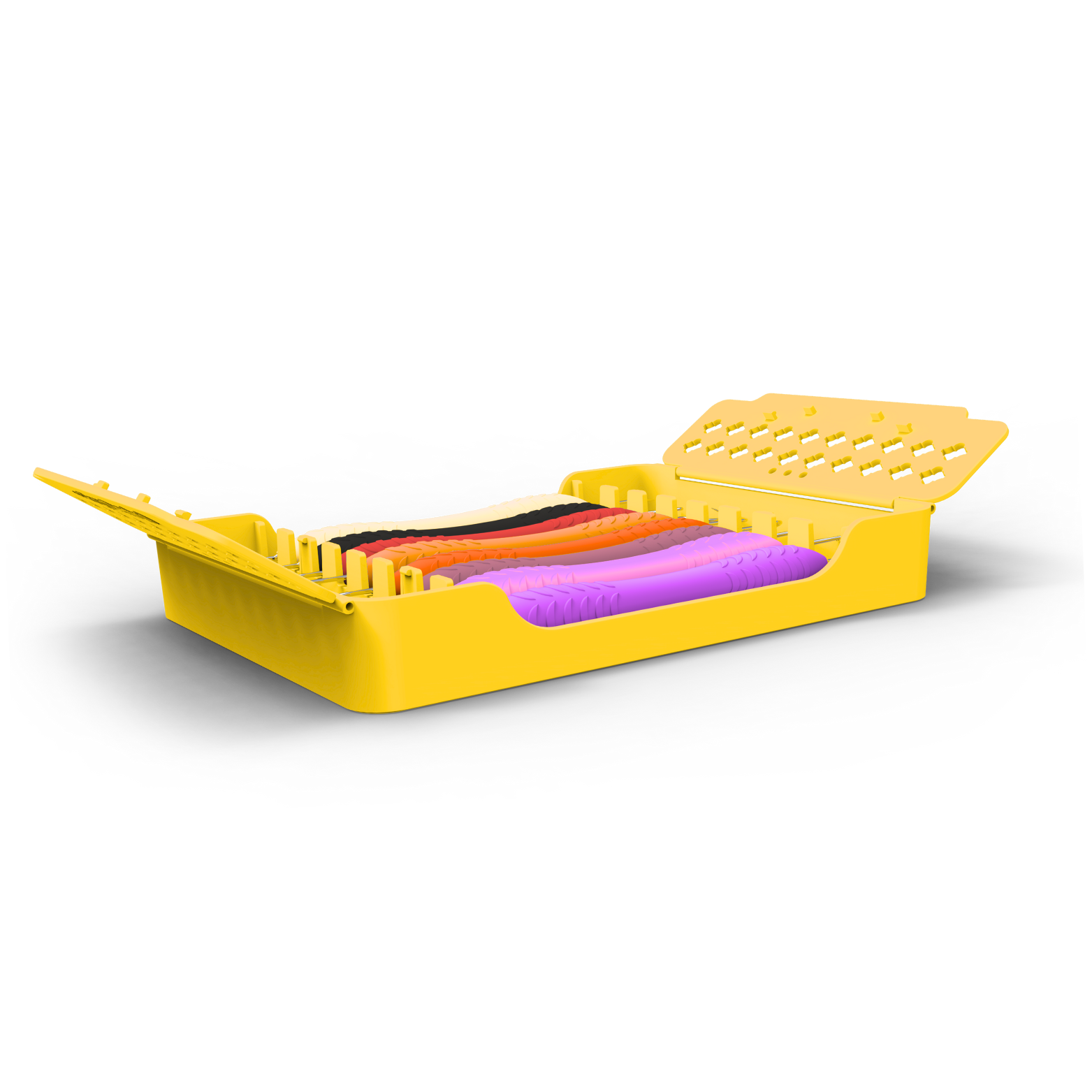 ErgoTray 8 - Yellow - 2
