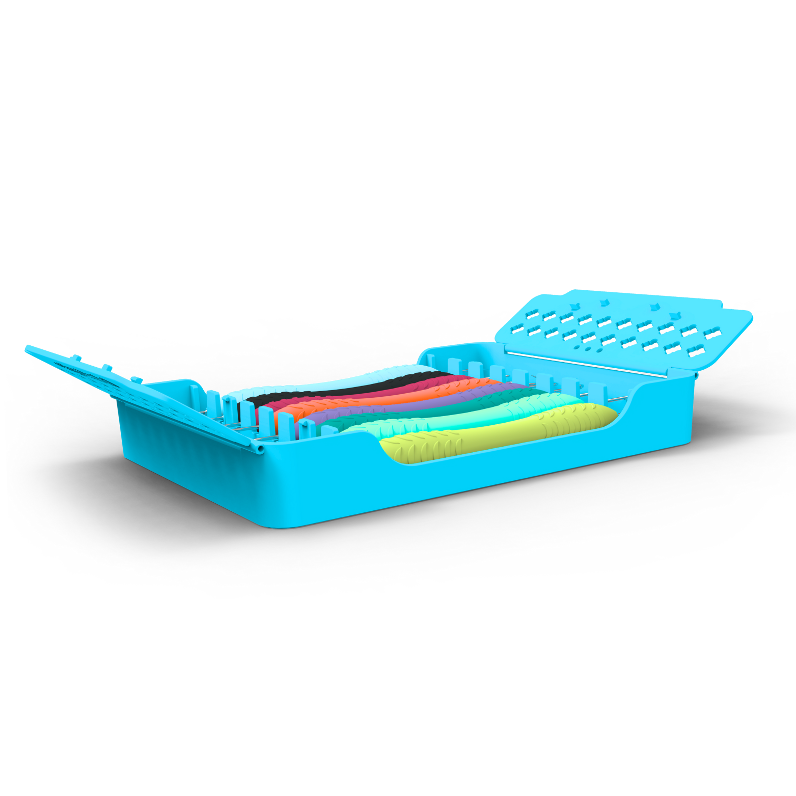 ErgoTray 8 - Blue - 2