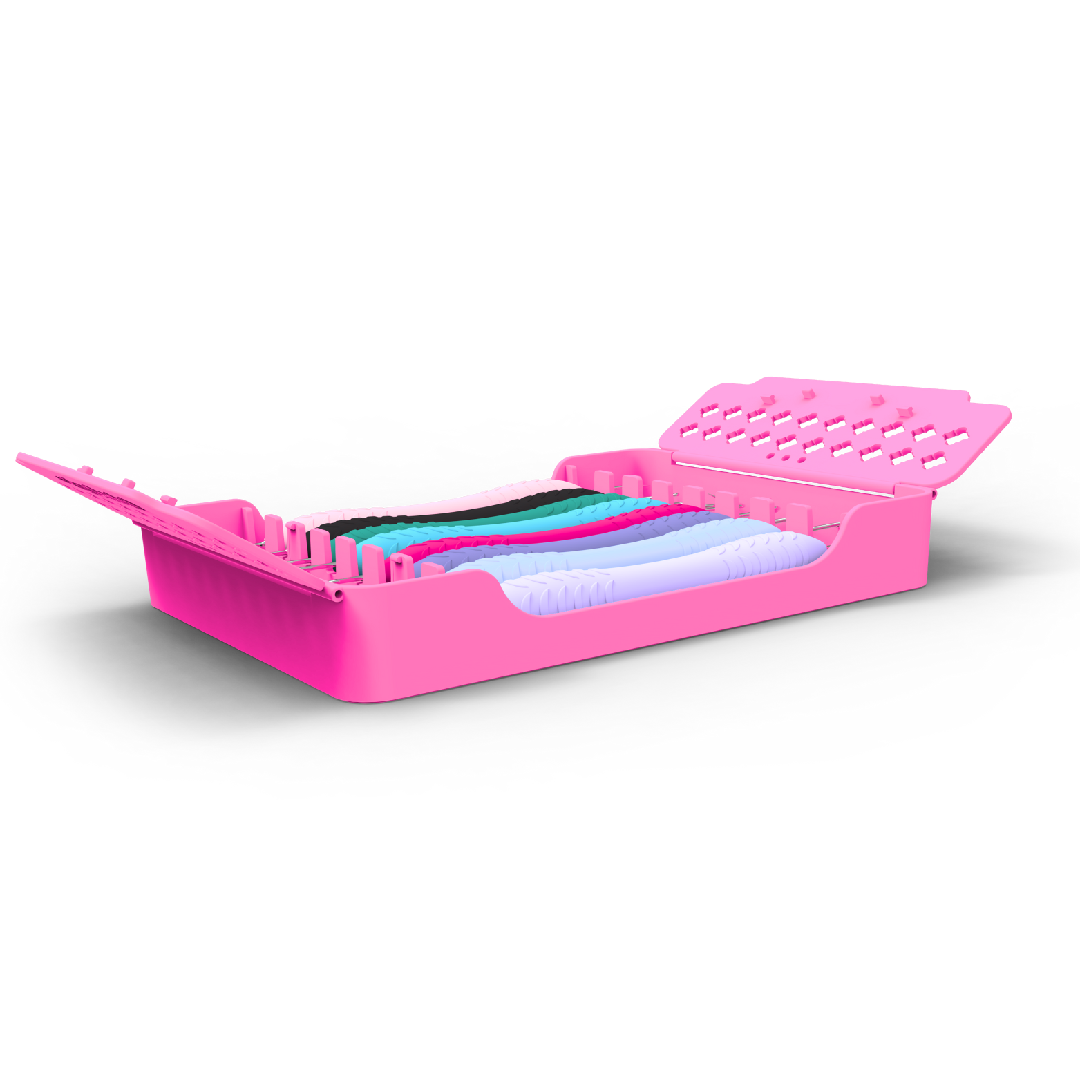 ErgoTray 8 - Pink - 2