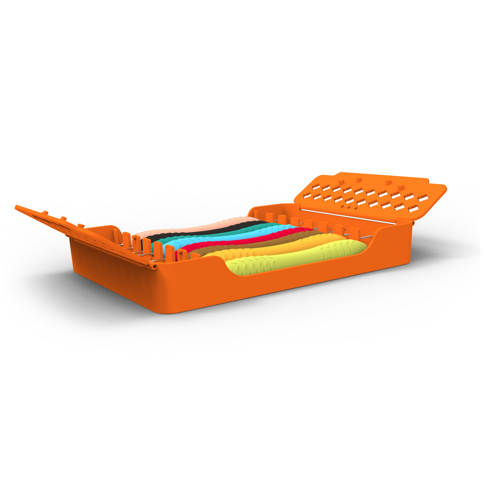 ErgoTray 8 - Orange - 2