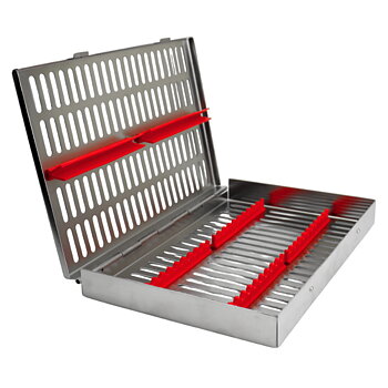 Sterllization Cassettes for 20,Red
