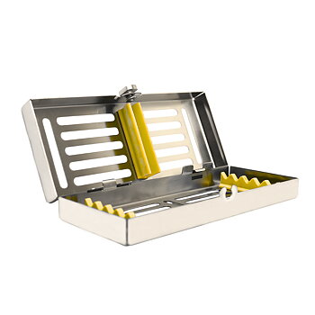 Removable lid, Sterilization cassette for 5, Yellow