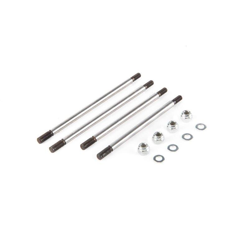 LOSI FR RR Shock Shaft Set and Hardware: Baja Rey