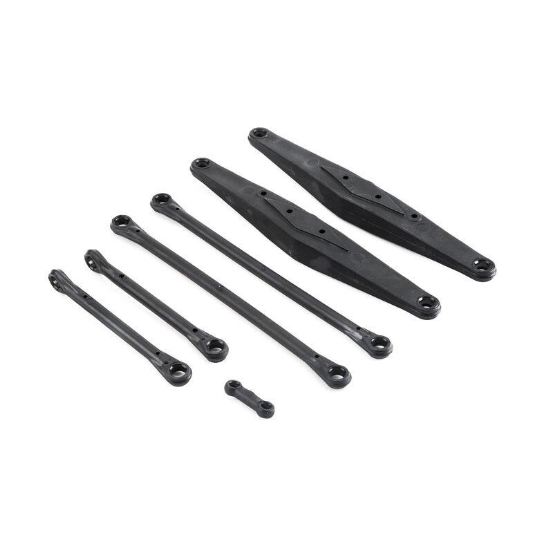 LOSI Trailing Arm Steering Upper Drag Link Set: Baja Rey