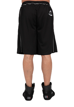 Marlow Mesh Shorts, black/grey